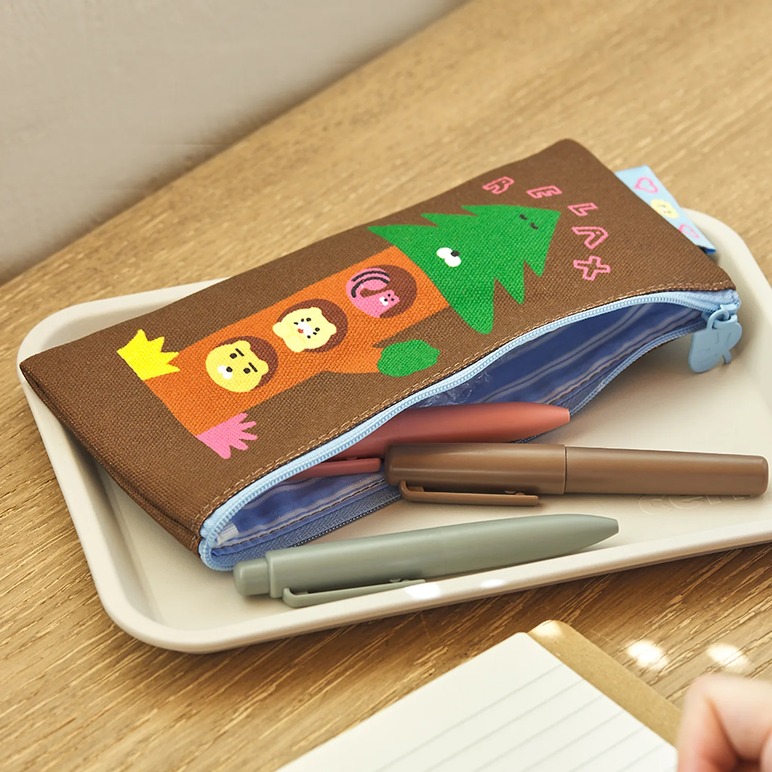 Kim Daye X Kakao Friends Pencil Pouch_Lachun