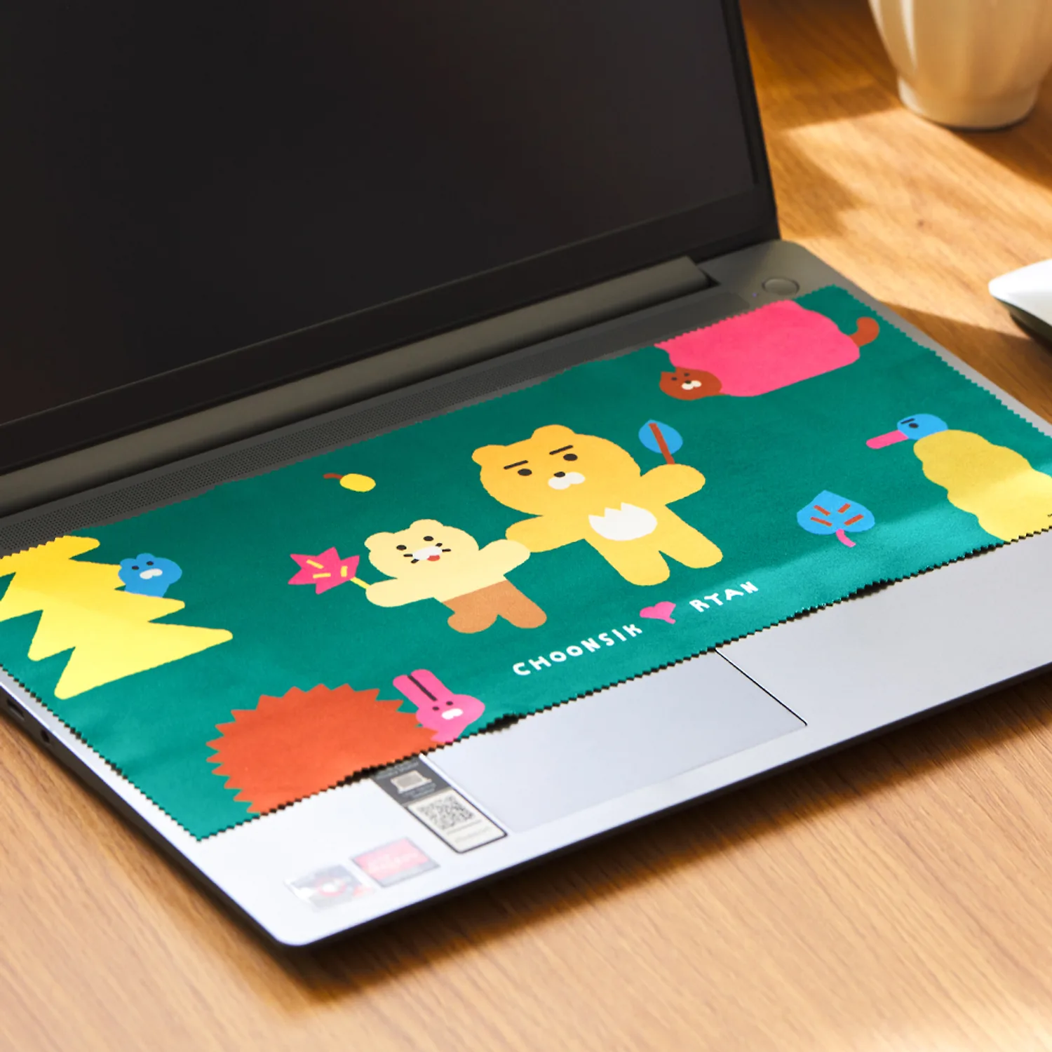 Kim Daye X Kakao Friends Multi Microfiber Cleaner (Forest)_Lachun