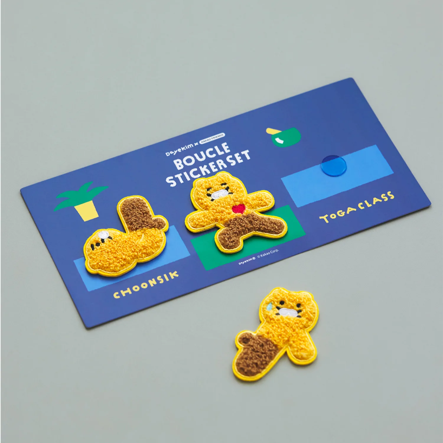 Kim Daye X Kakao Friends Inner Piece Bookle Sticker_Chunsik Yi