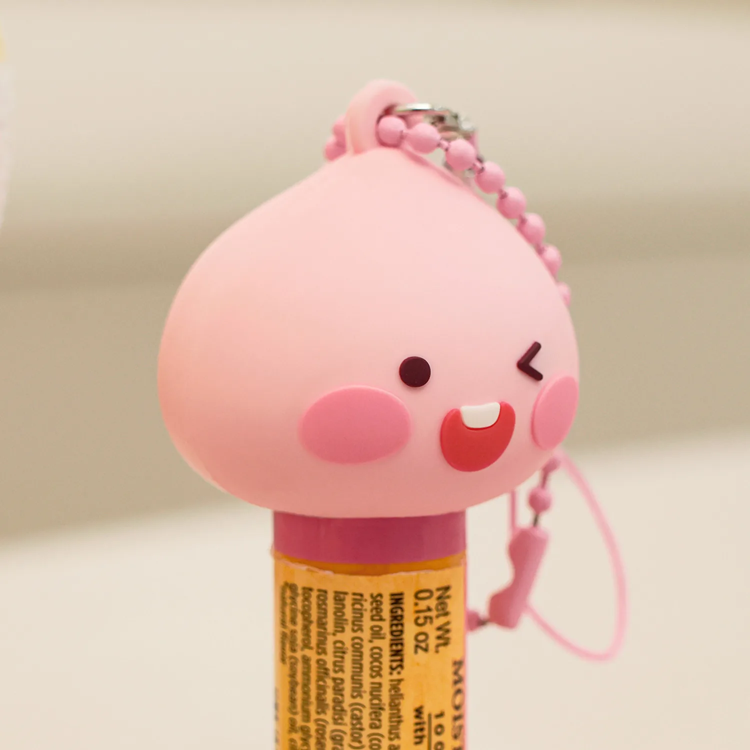 Lid Keyring Apeach for Lip Balm