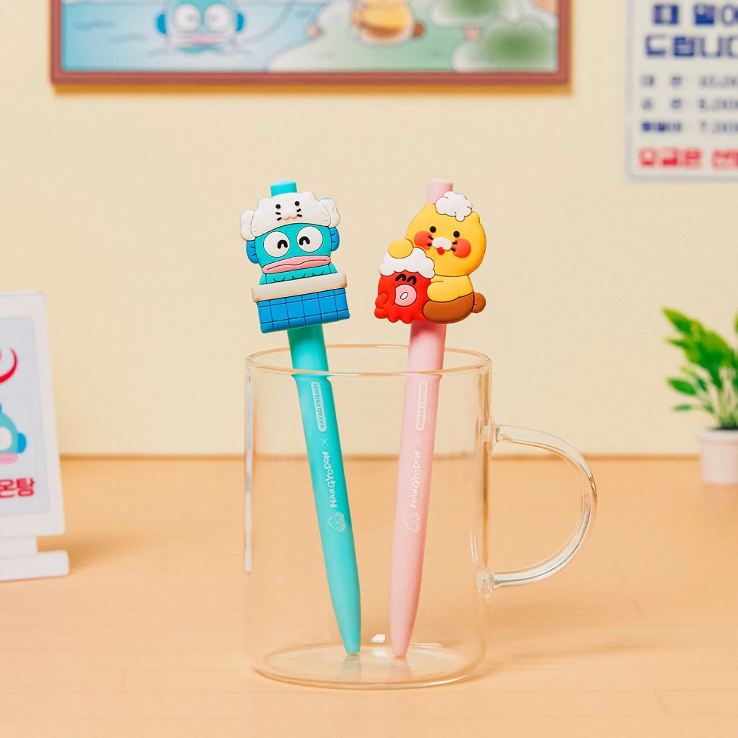 Han Kyo-dong X Friends Gel Pen Set (2P)_Chunsik