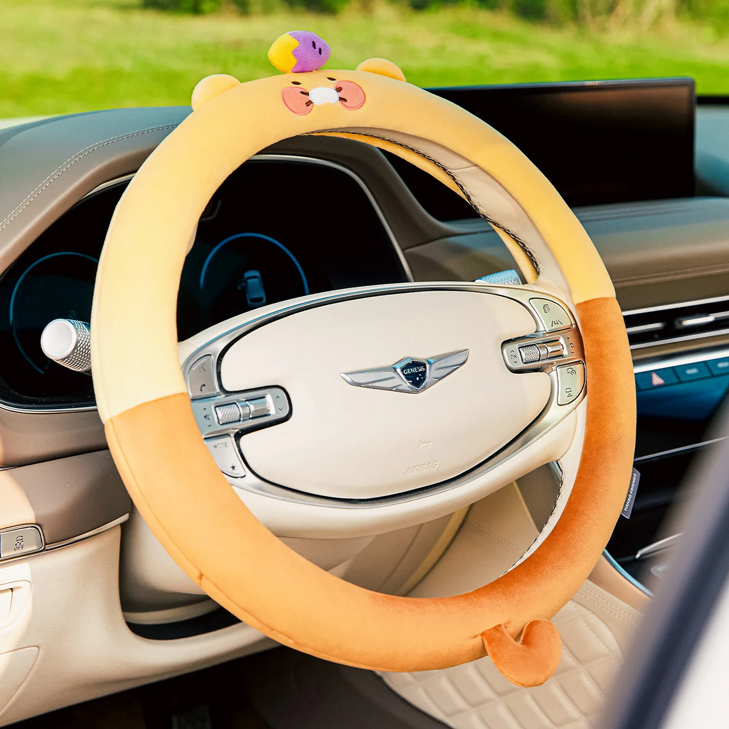 Cozy car steering wheel cover_Chunsik