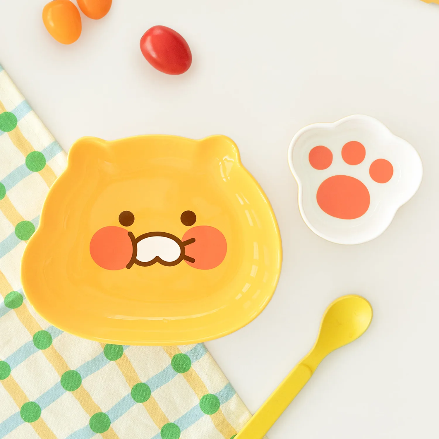 Chunsik Cat Jelly Plate Set 2P