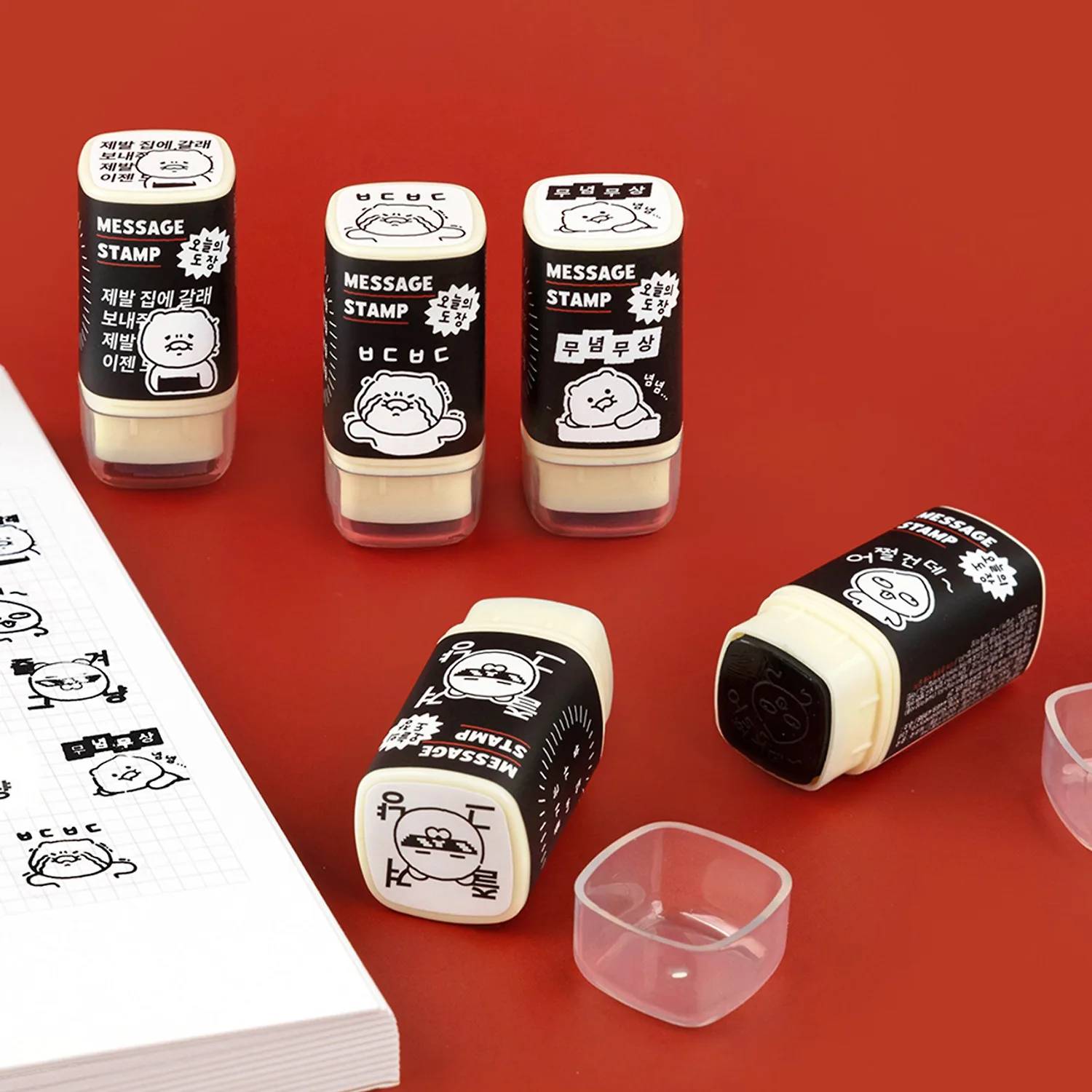 Kakao Friends Life Square Stamps 5 Types