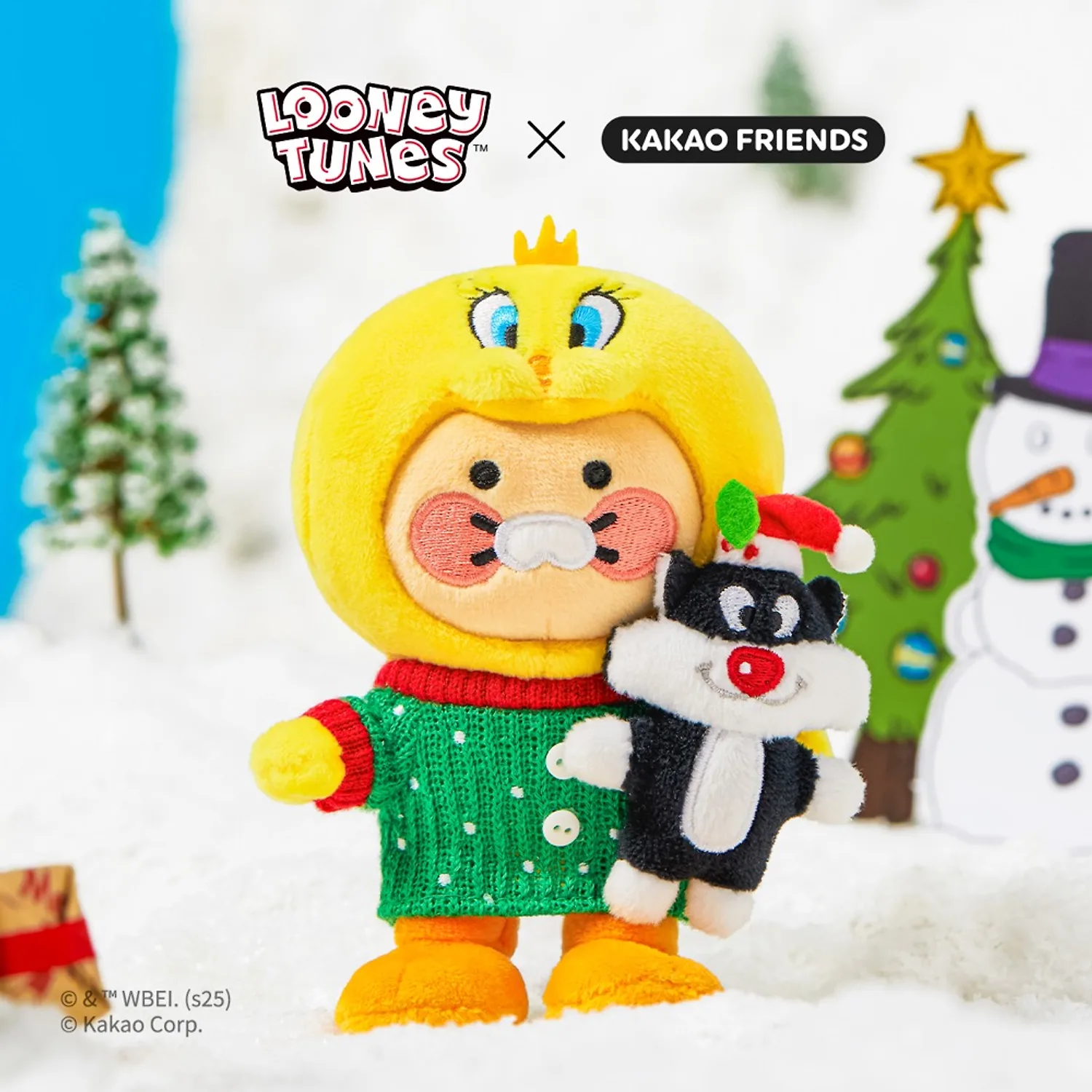 Looney Tunes X Friends Tweety Keyring Doll_Baby Chunsik