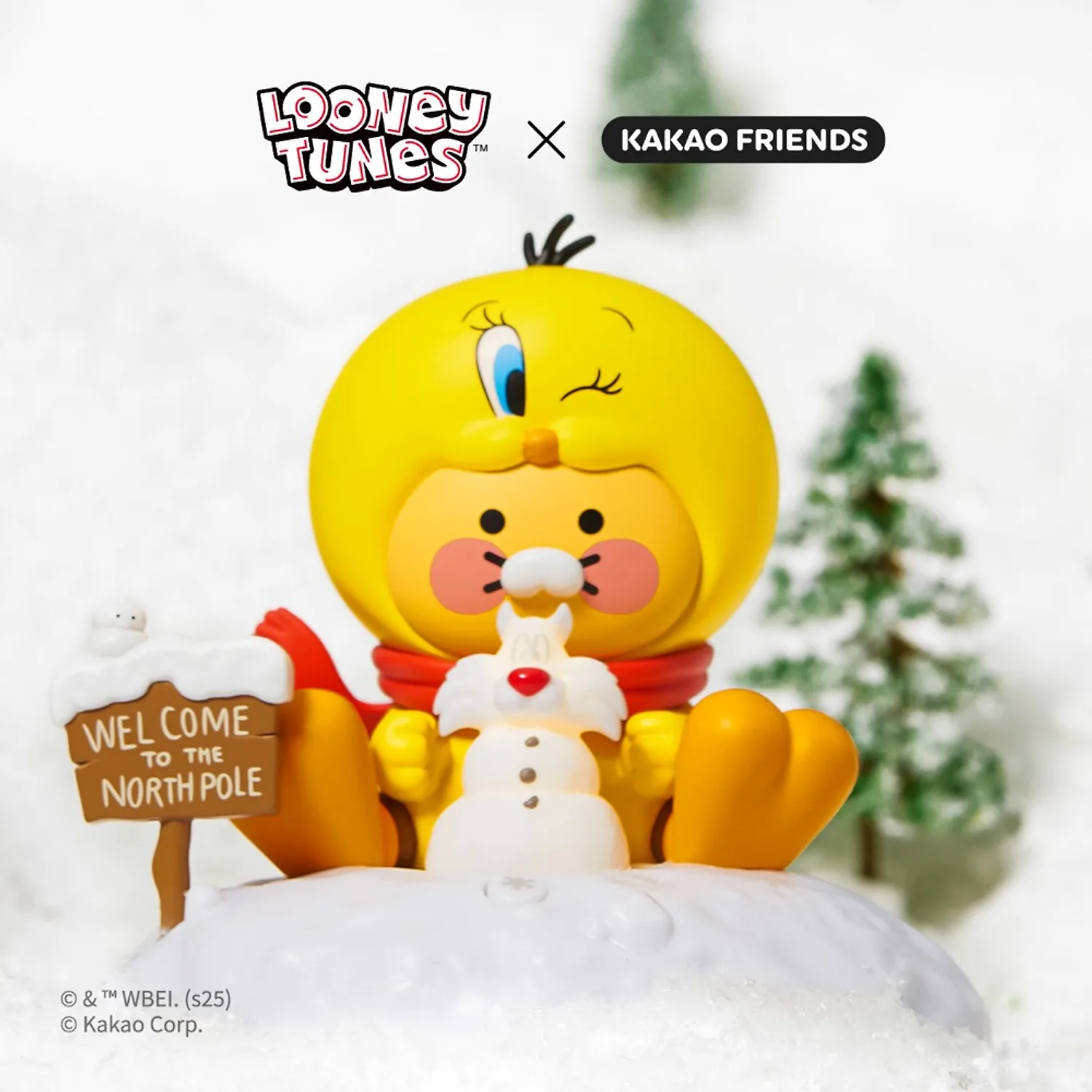 Looney Toons X Friends Tweety Illuminated Figure_Baby Chunsik