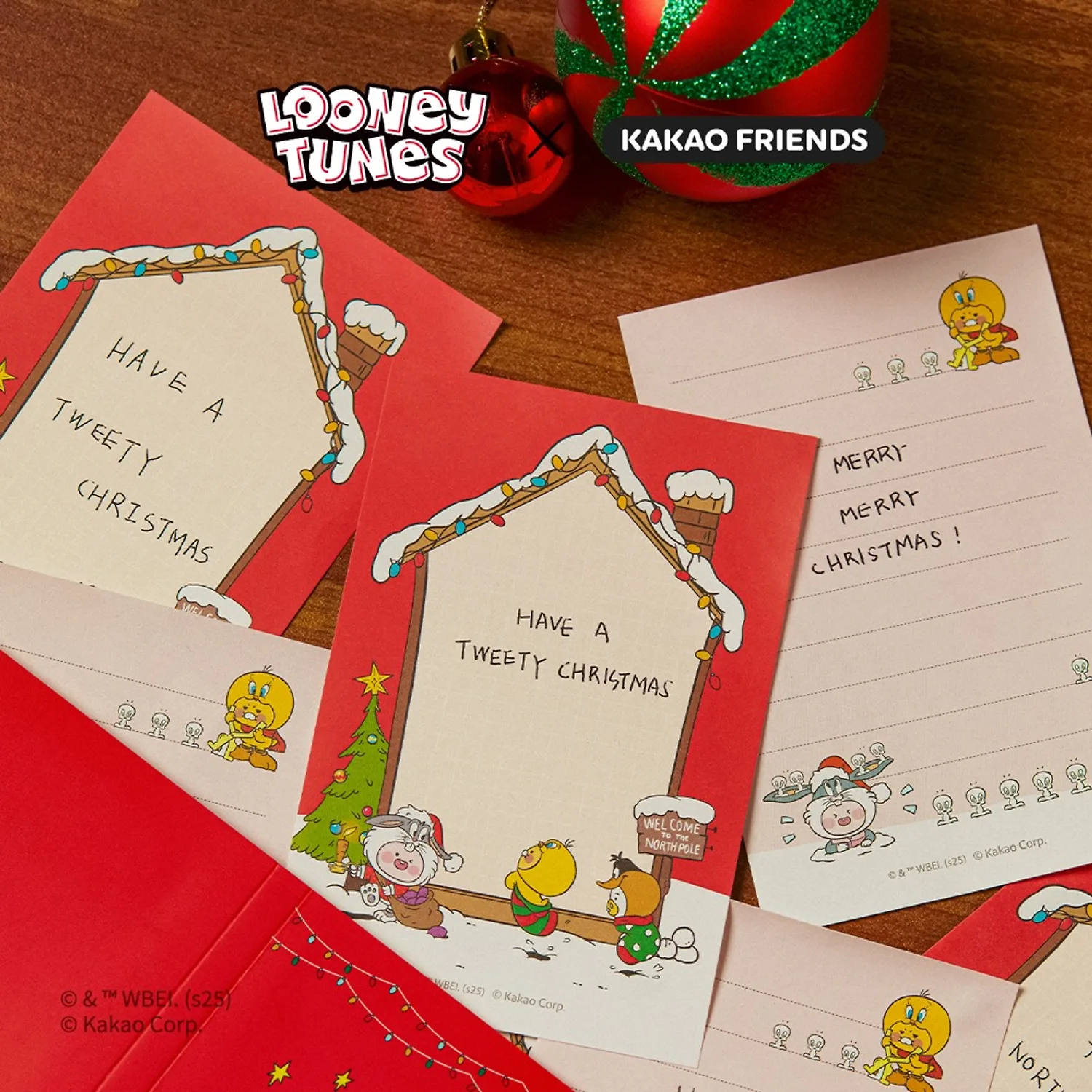 Looney Tunes X Friends Book Type Adhesive Memo Paper_Friends