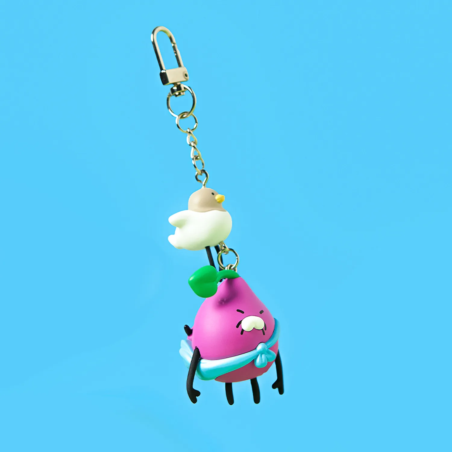 Spring Guma Pigeon Pickup Spring Guma Figure Keyring_Spring Guma