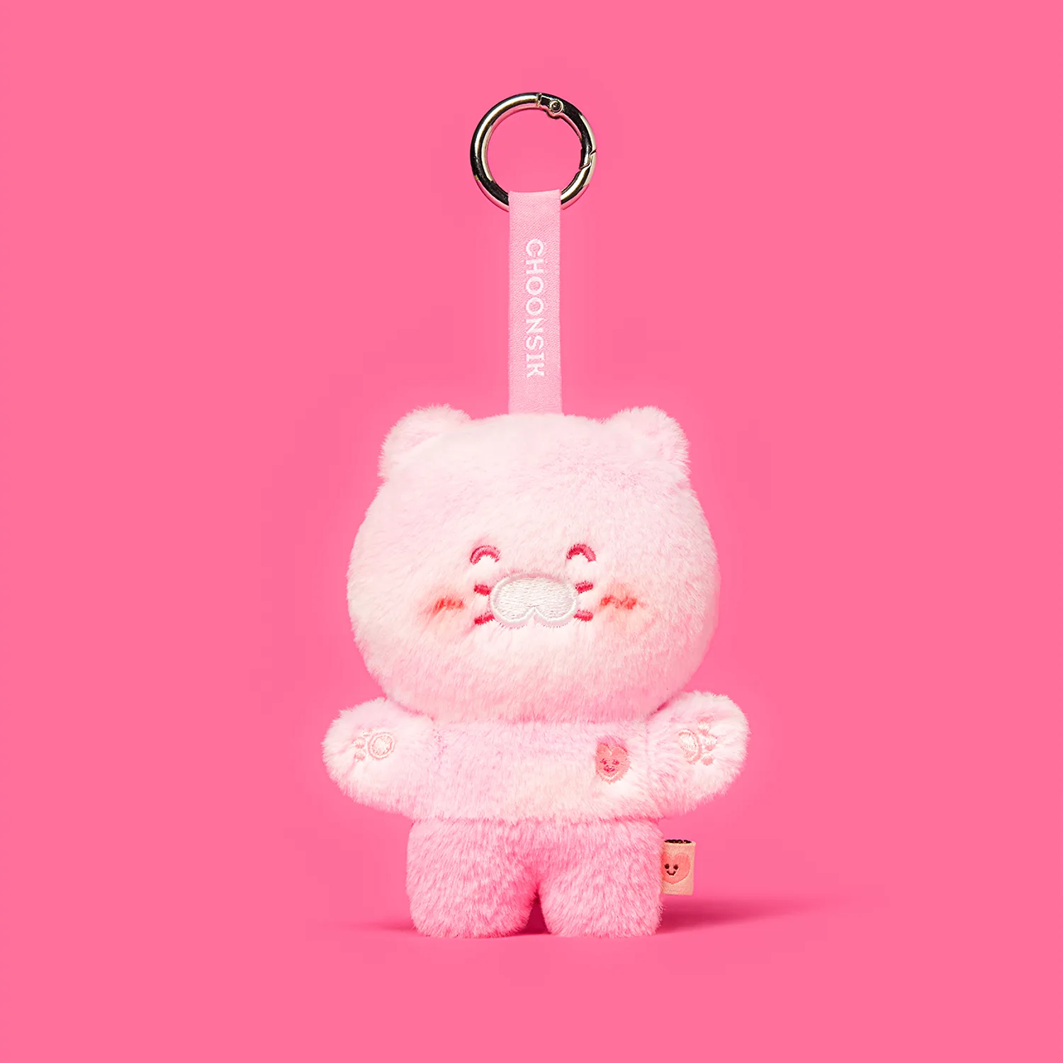 Emotional Spring Excitement Pink Keyring Doll_ Chunsik
