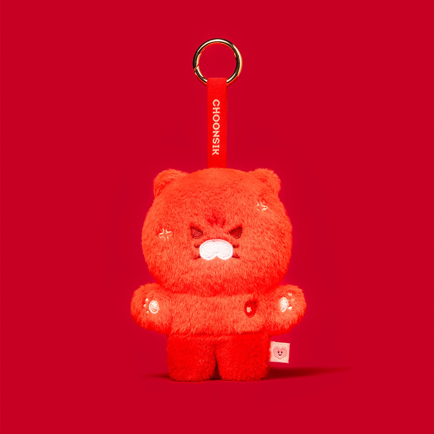 Emotional Spring Anger Red Keyring Doll_Chunsik