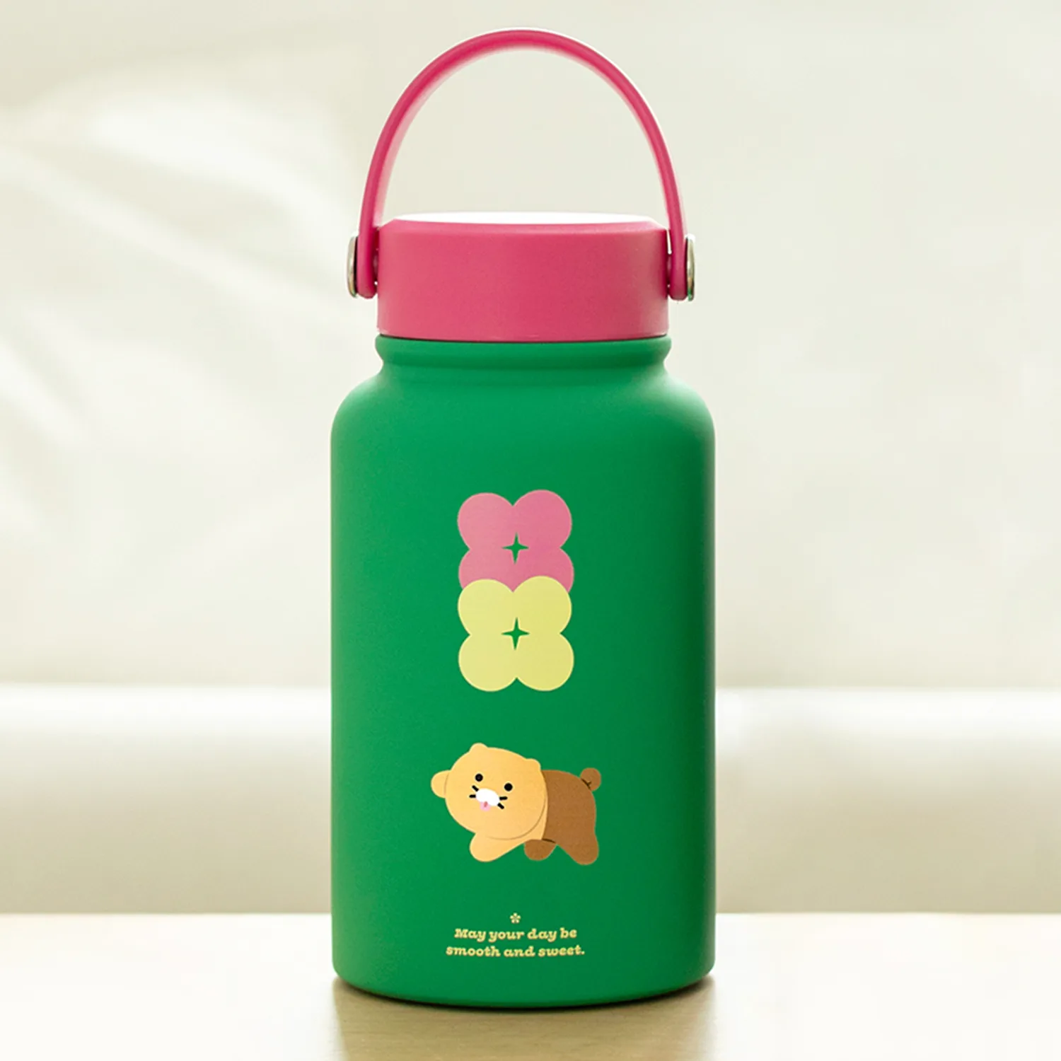 Chunsik two-tone handle tumbler green