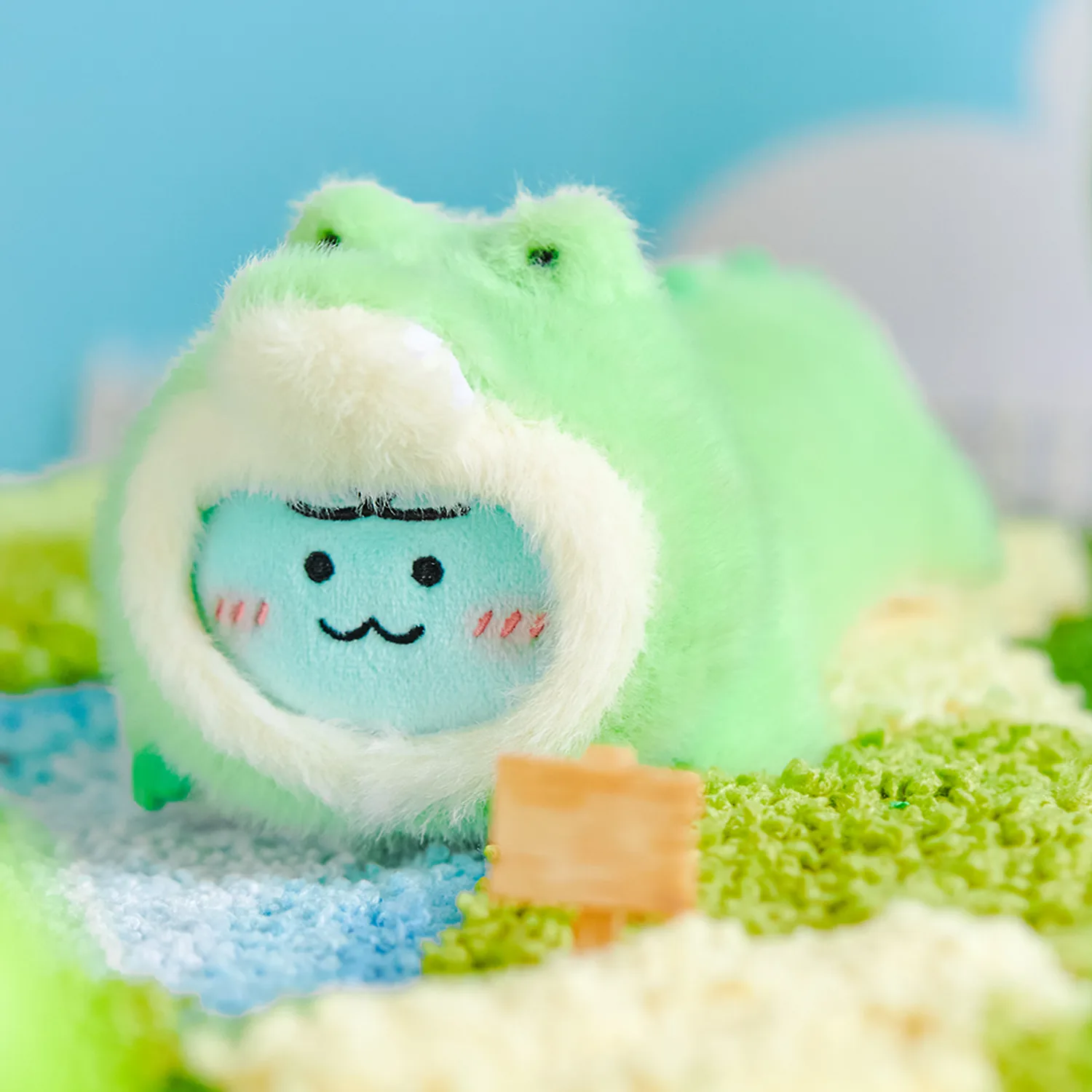 Friendzoo Fluffy Crocodile Mini Doll_Jordi