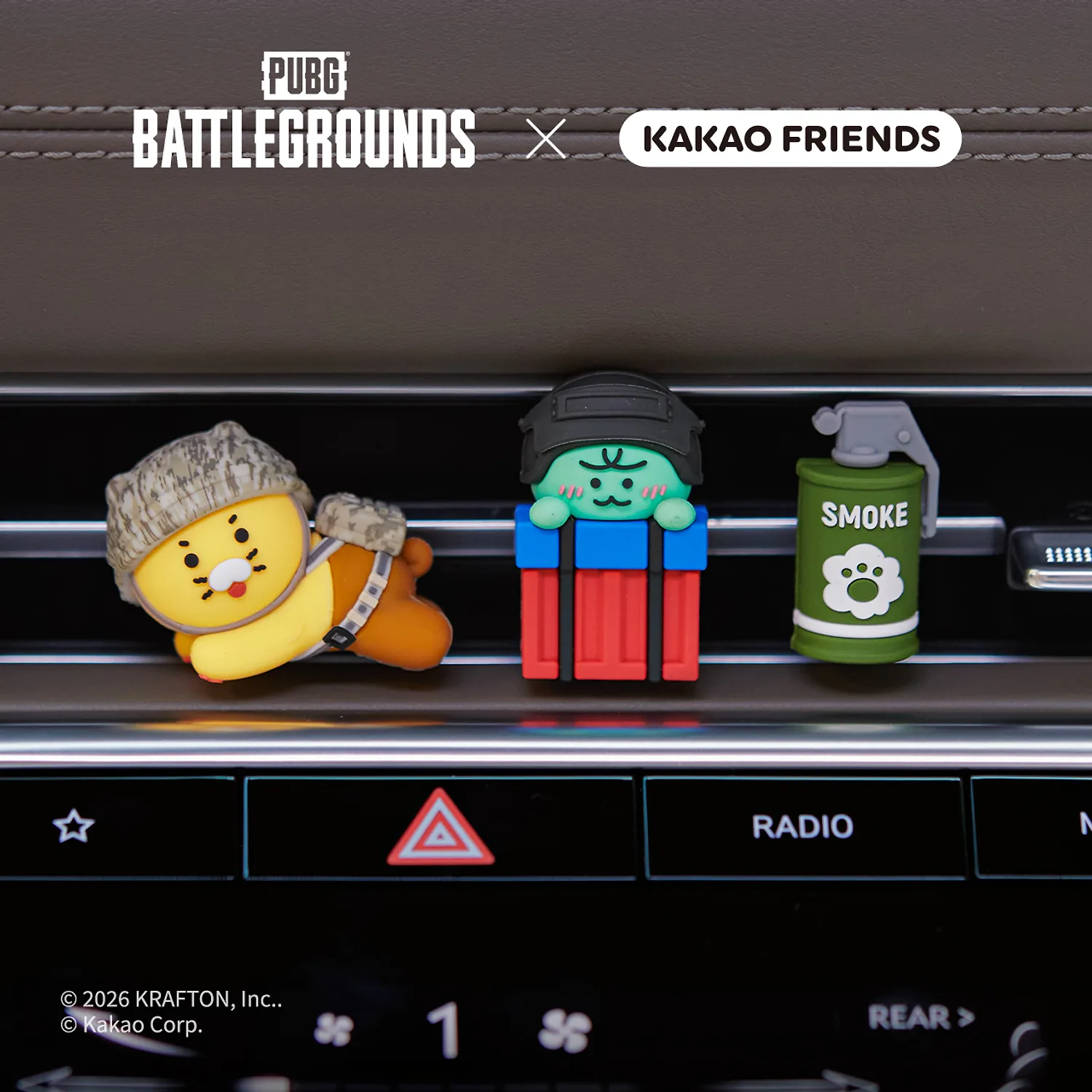 PUBG X Friends Air Vent Figure_Friends