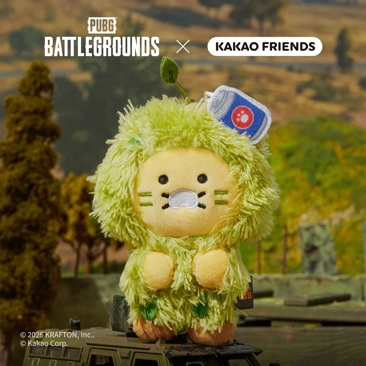 PUBG X Friends Keyring Doll_Chunsik