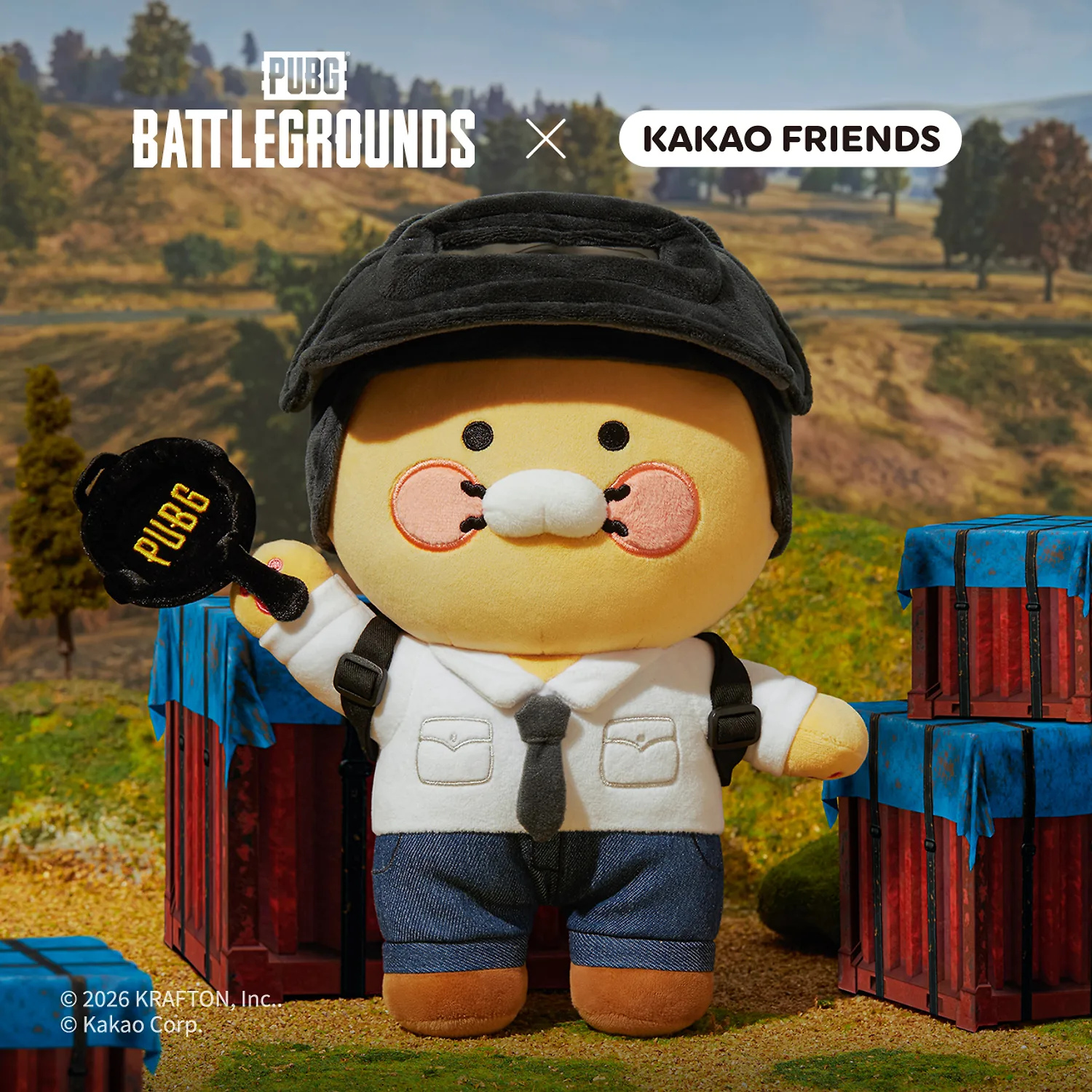 PUBG X Friends Medium Doll_Chunsik