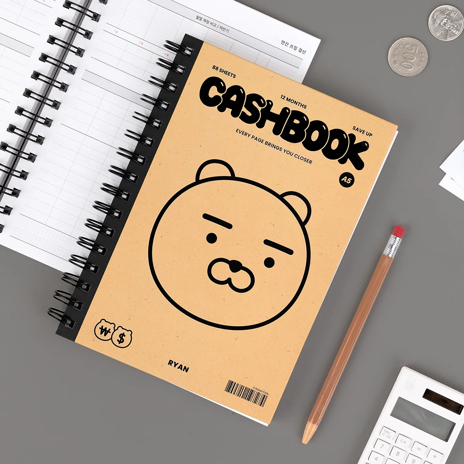 Monotone Consumption Diary Household Budget Ryan