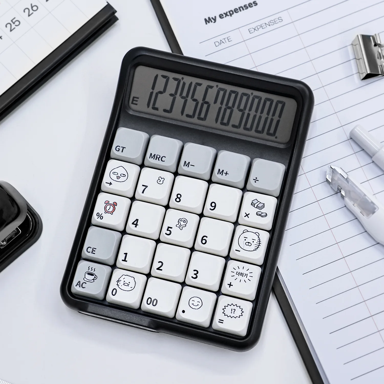 Life is Hard Keycaps Electronic Calculator