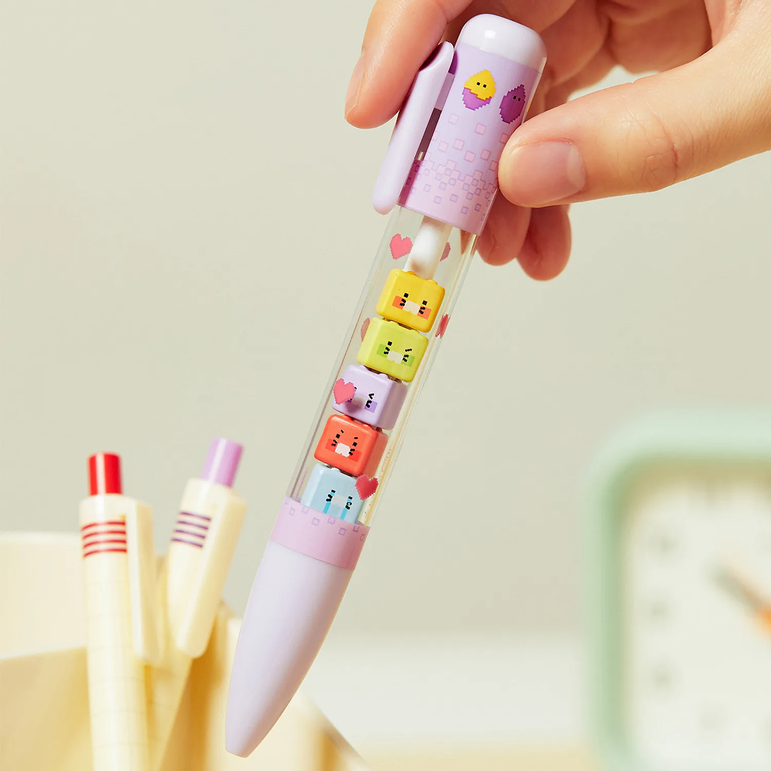 Chunmyeonmi Cube Gel Pen_Chunsik