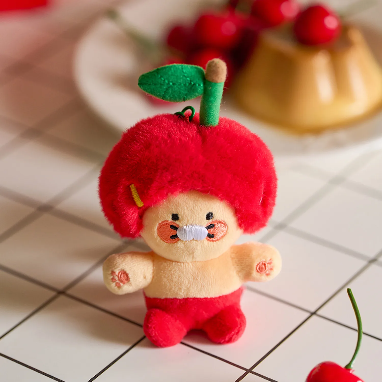 Red Cherry Chun Keyring Doll_Chun Sik Yi