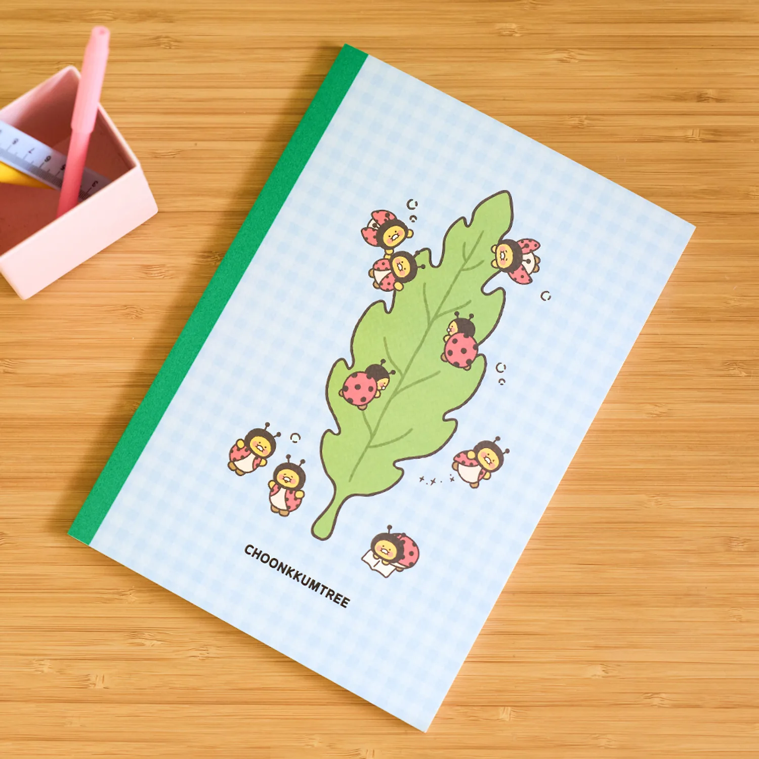 Spring wriggle leaf line note_Chunsik