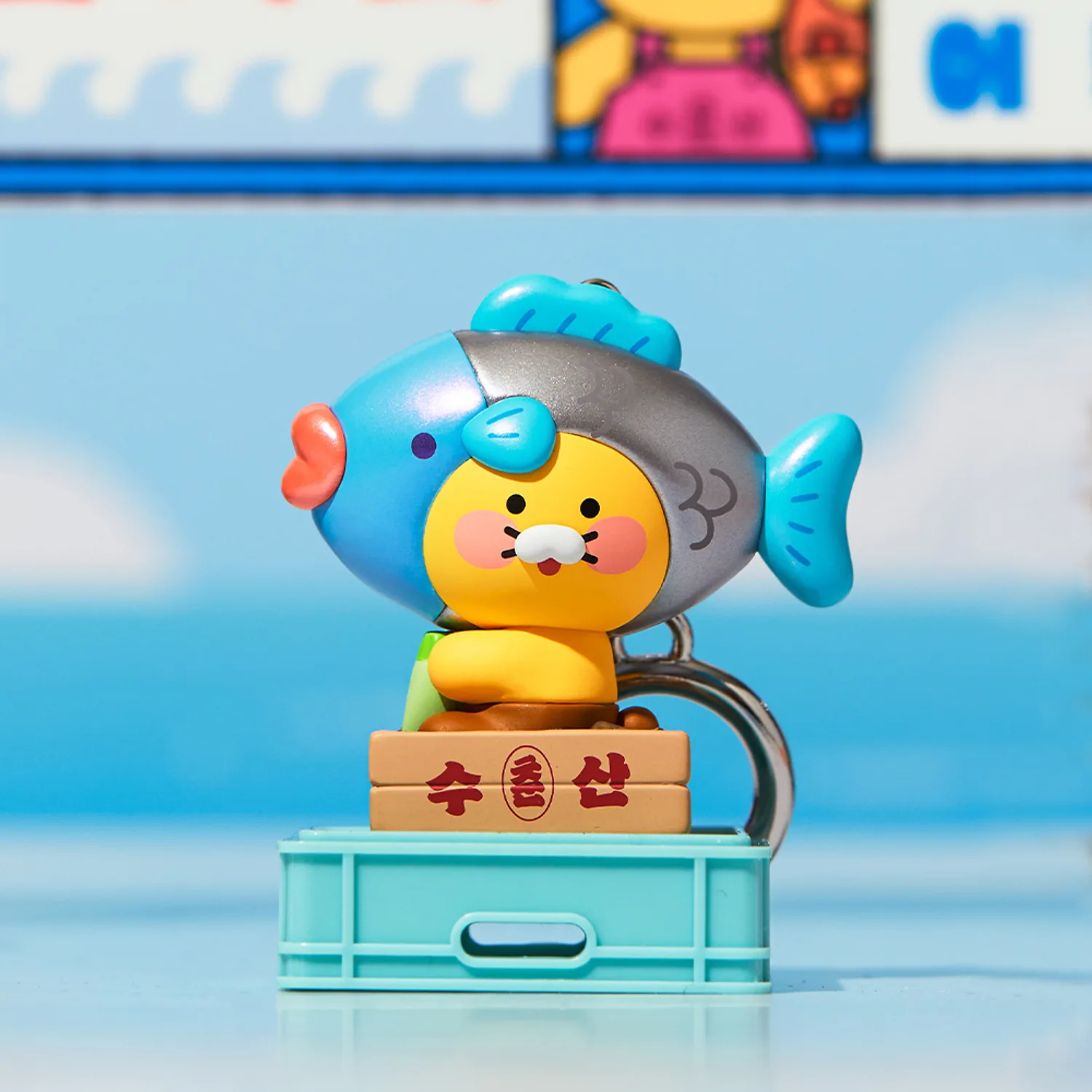 Chunsusan Figure Keyring Fish_Chunsik
