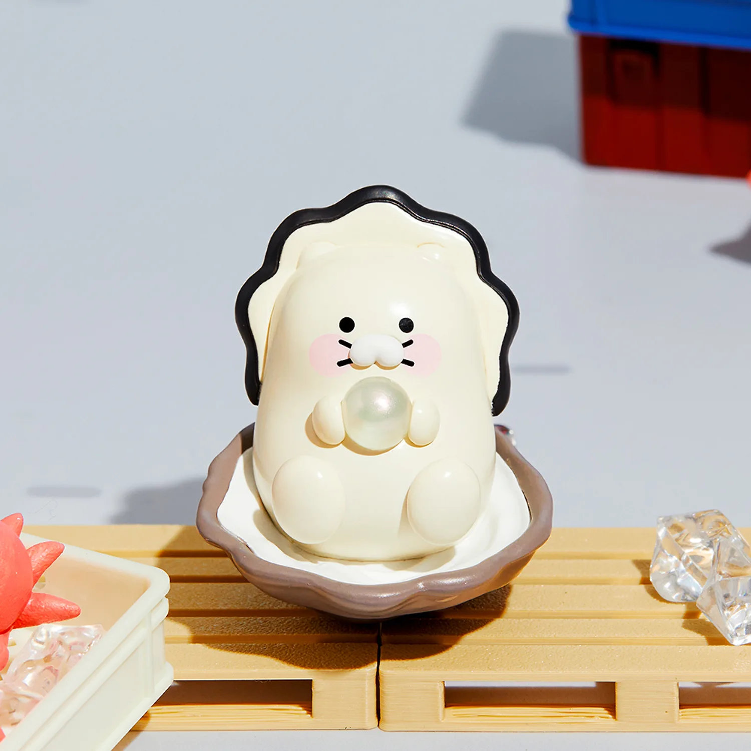 Chunsusan Figure Keyring Oyster_Chunsik