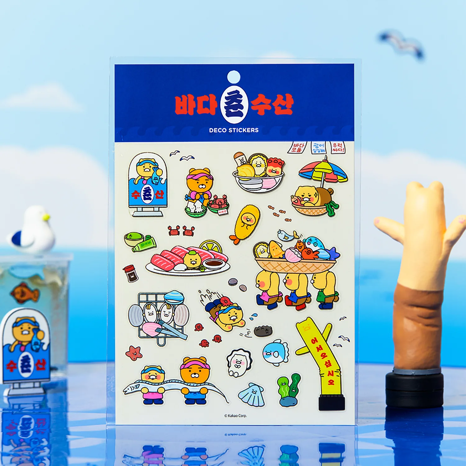 Chunsusan Transparent Sticker_Friends