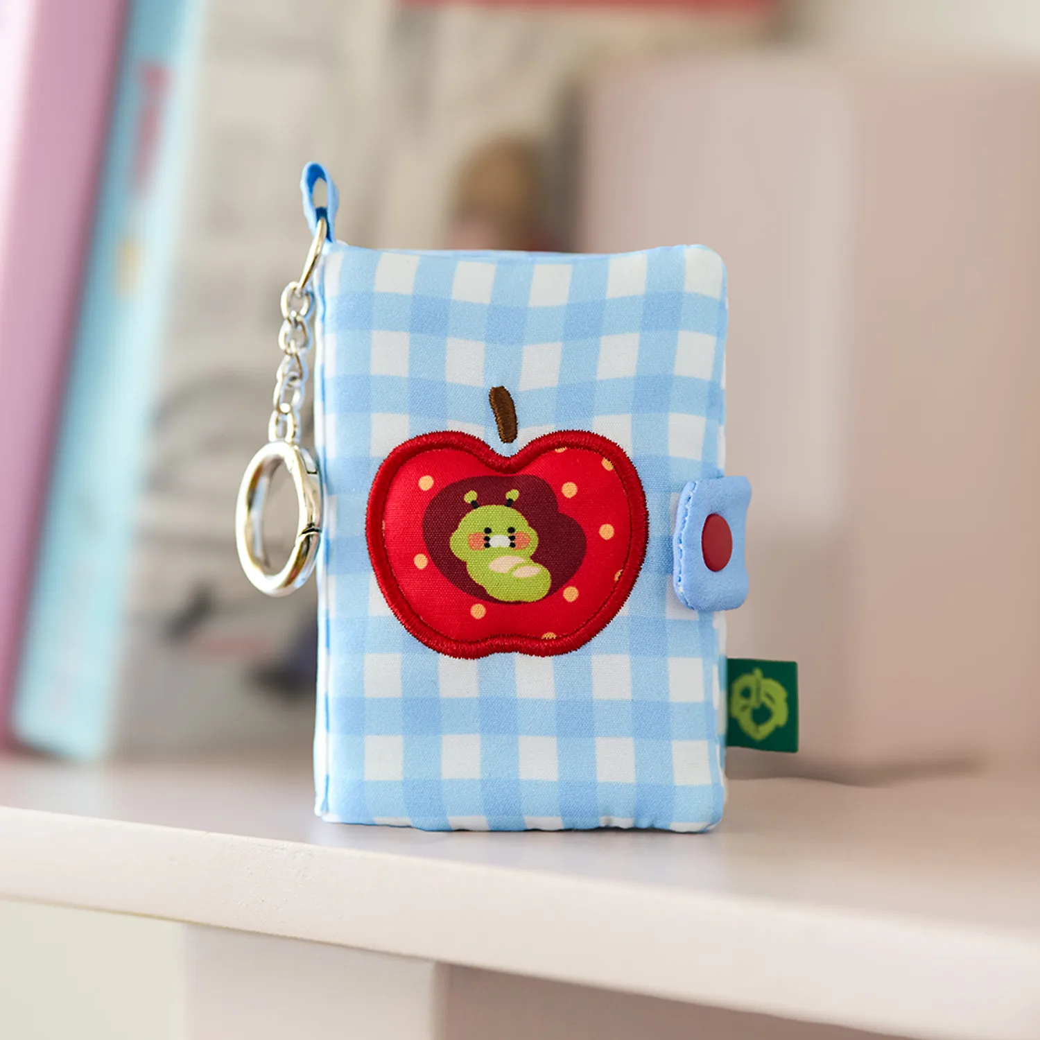 Spring Twist Apple Mini Notebook Keyring_Chunsik