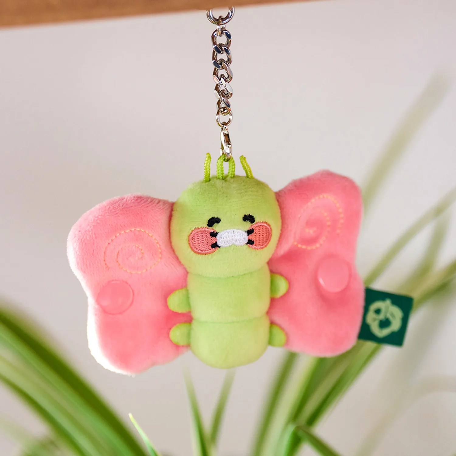 Spring wriggle butterfly multi holder keyring_Chunsik