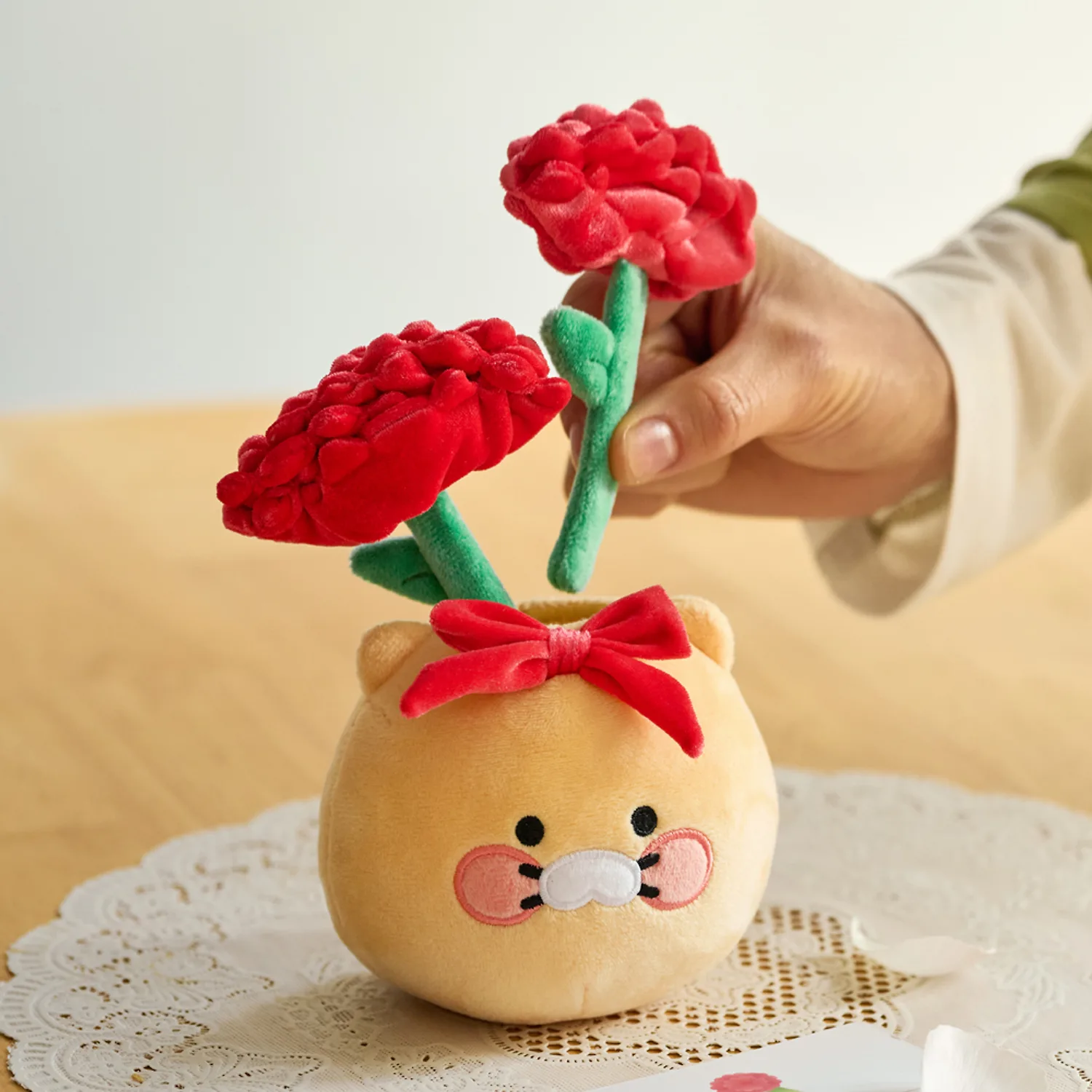 Carnation Flower Pot Doll_Chunsik