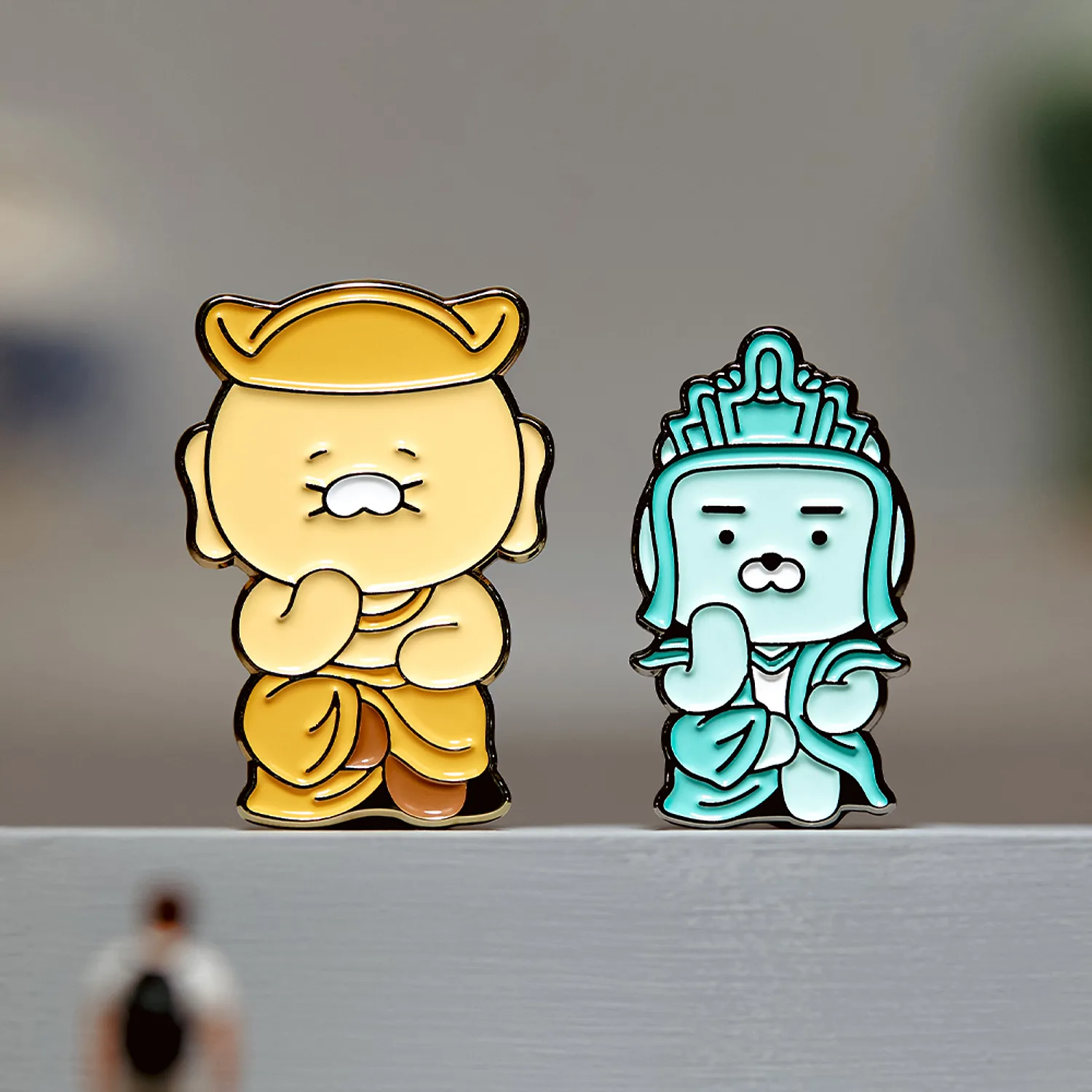 MüzxFriends Ban Ga Sa Yu Prize Badge 2P Set_Ryan Chunsik