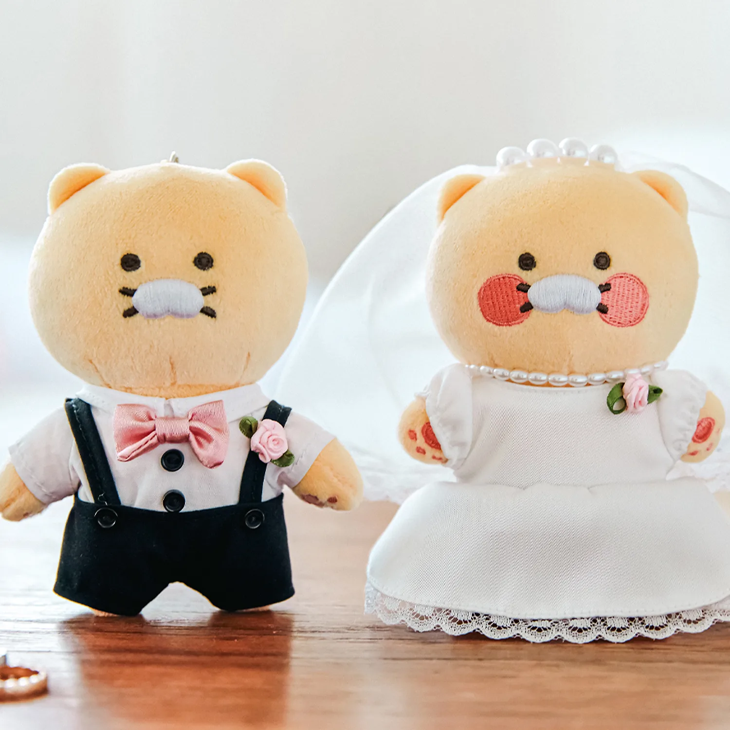 Happy Wedding Chun Keyring Doll Set_Chunsik