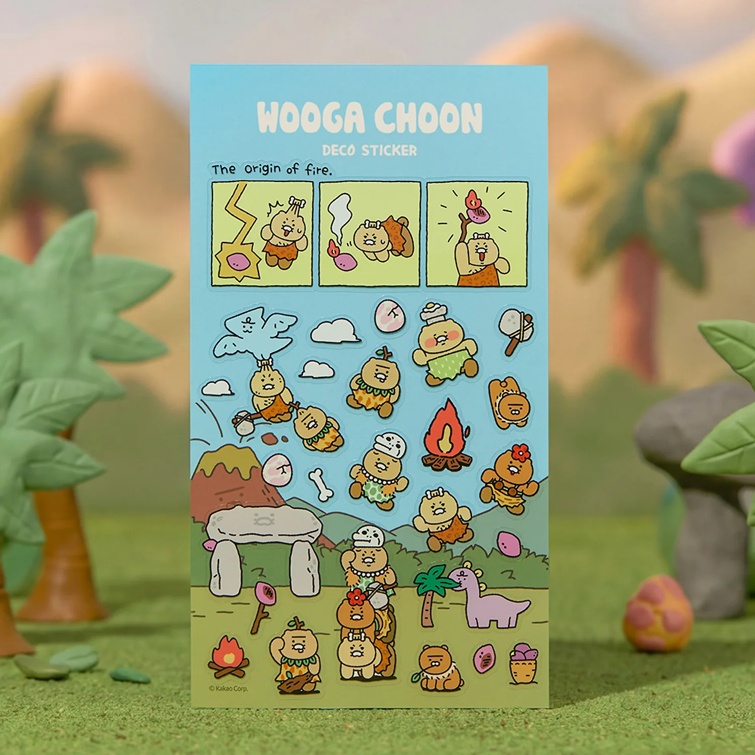 Uga Chunga Transparent Sticker_Friends