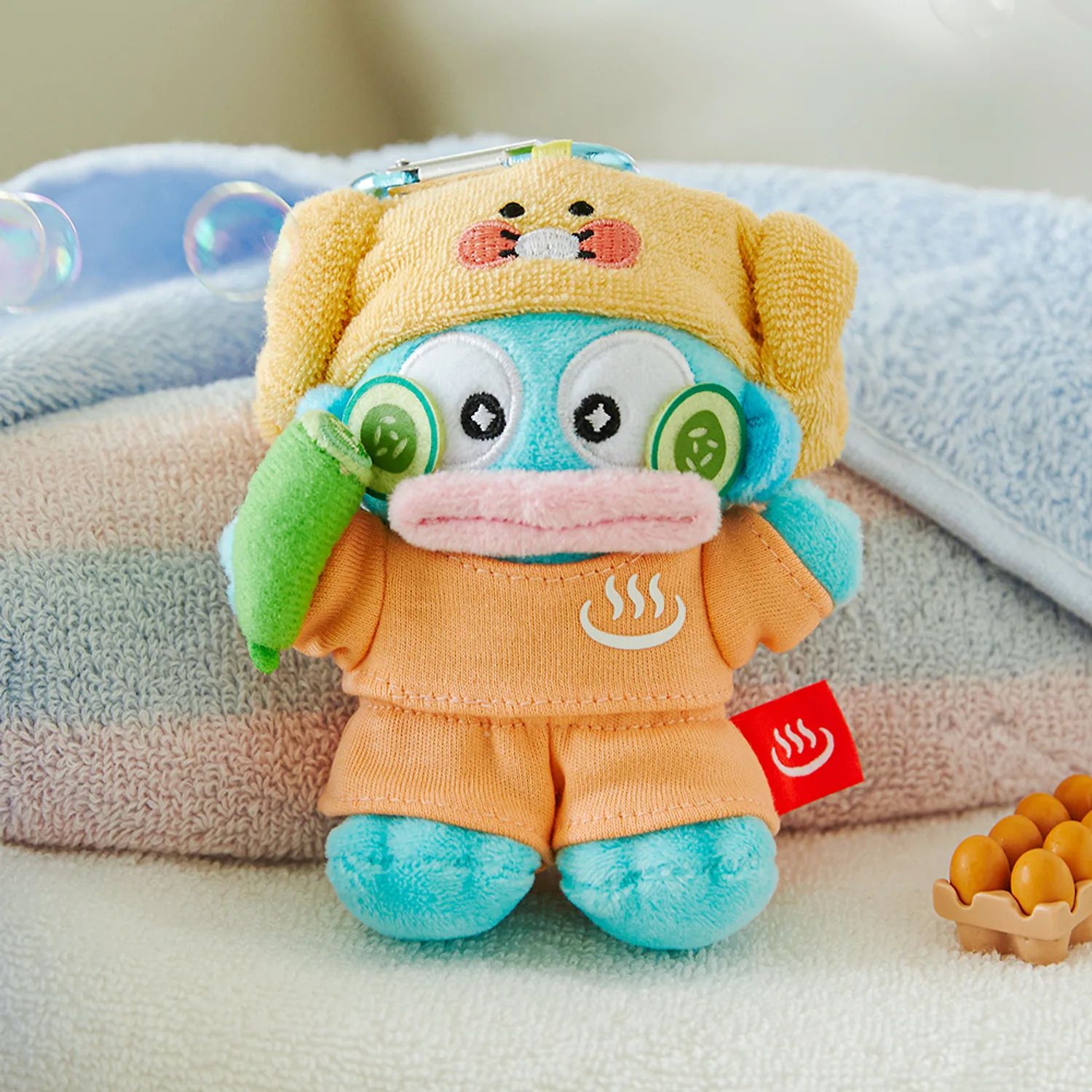 Hangyo-dong X Friends Jjimjilbang Keyring Doll Hangyo-dong_Chunsik