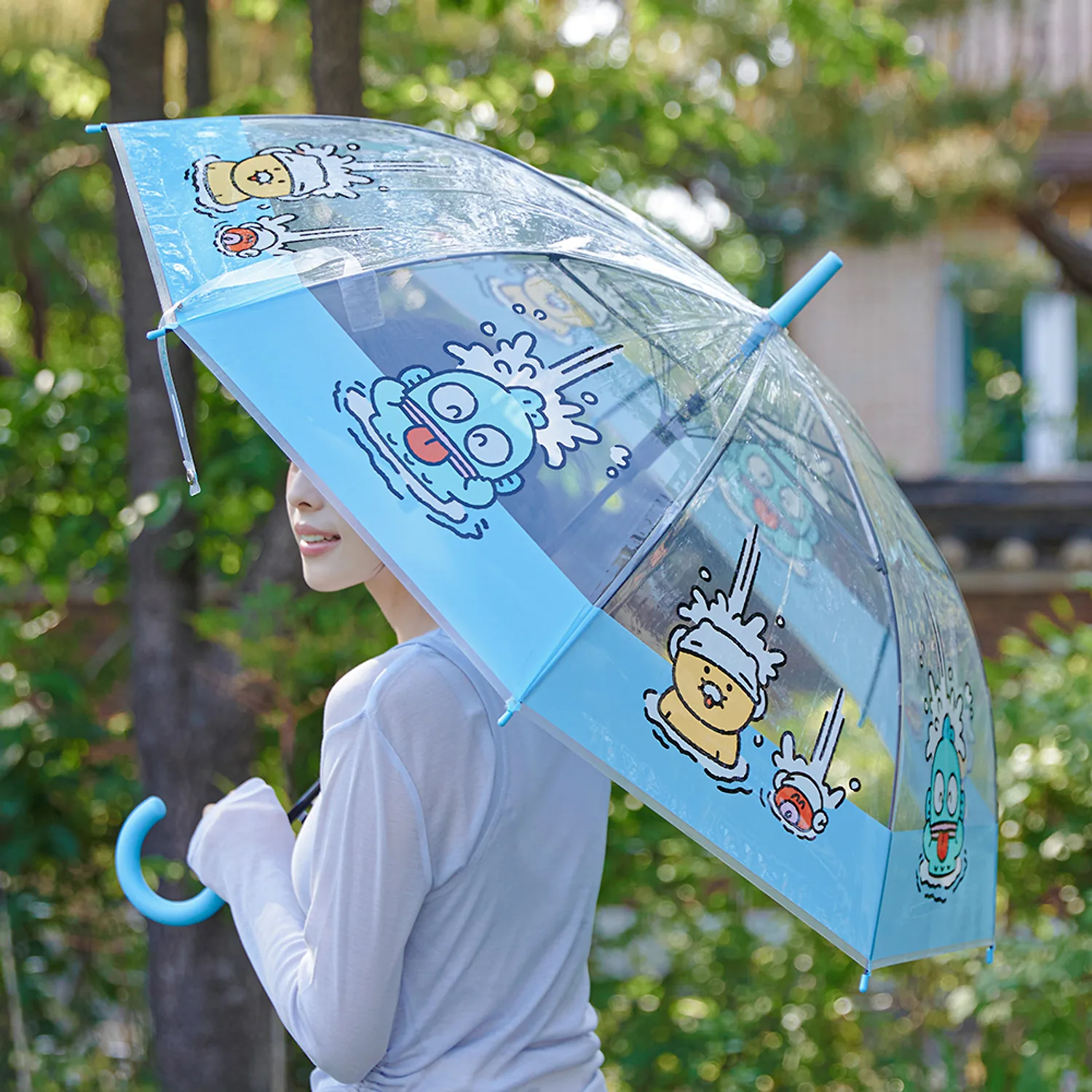 Hangyo-dong X Friends Transparent Umbrella_Chunsik