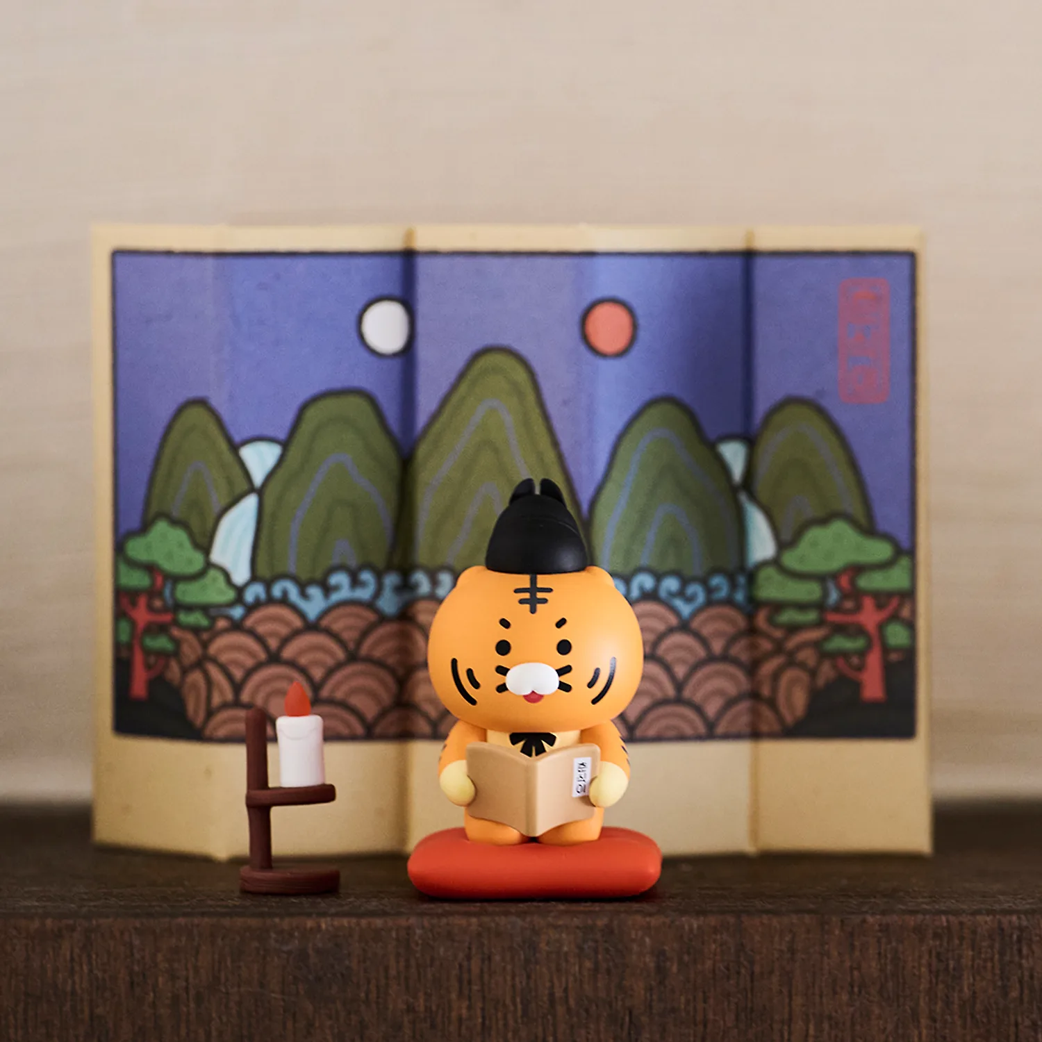 Old, Old, Spring, King Tiger Scene Figure_Chunsik