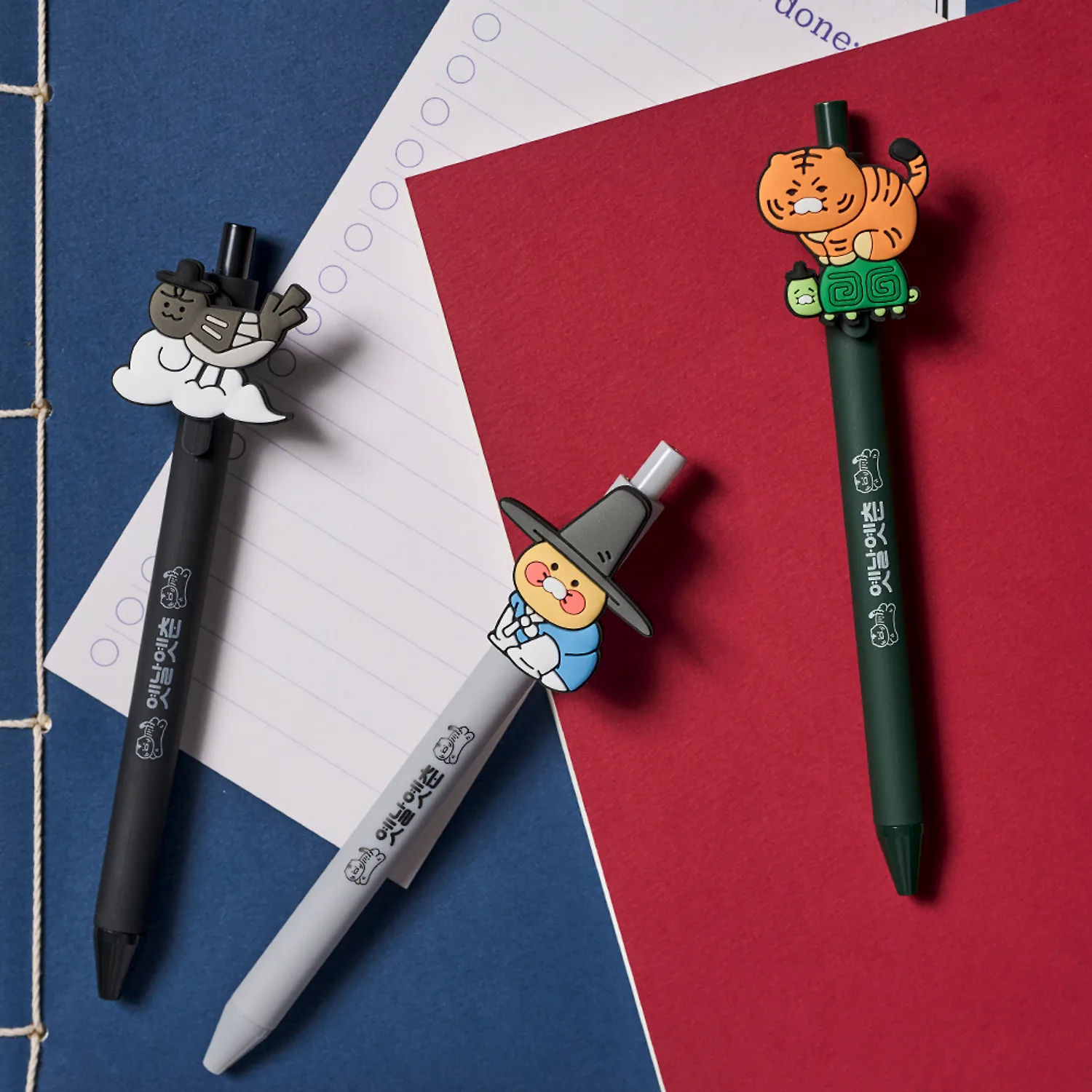 Old Spring Gel Pen 3P Set_Chunsik