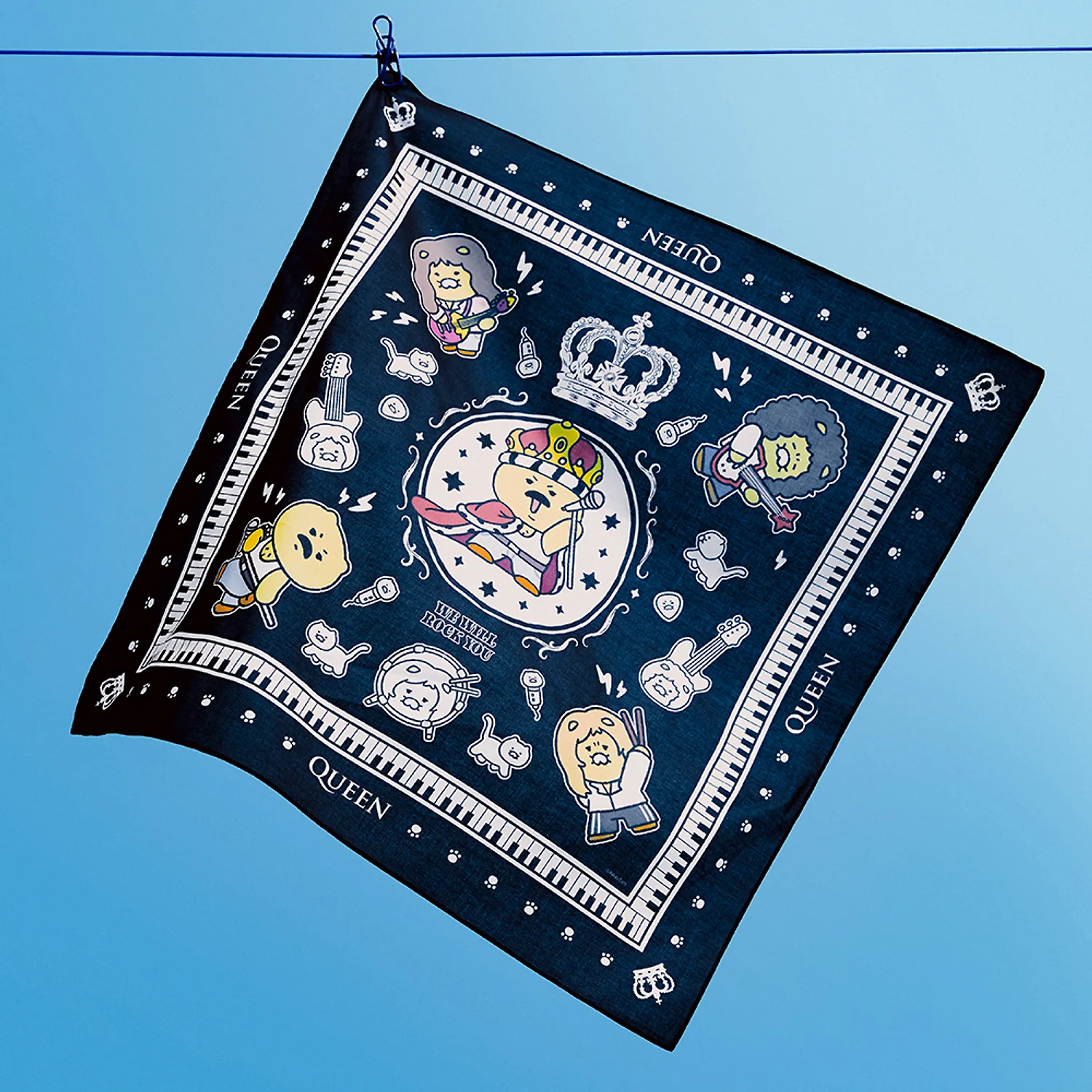 QUEEN X Friends Bandana_Chunsik