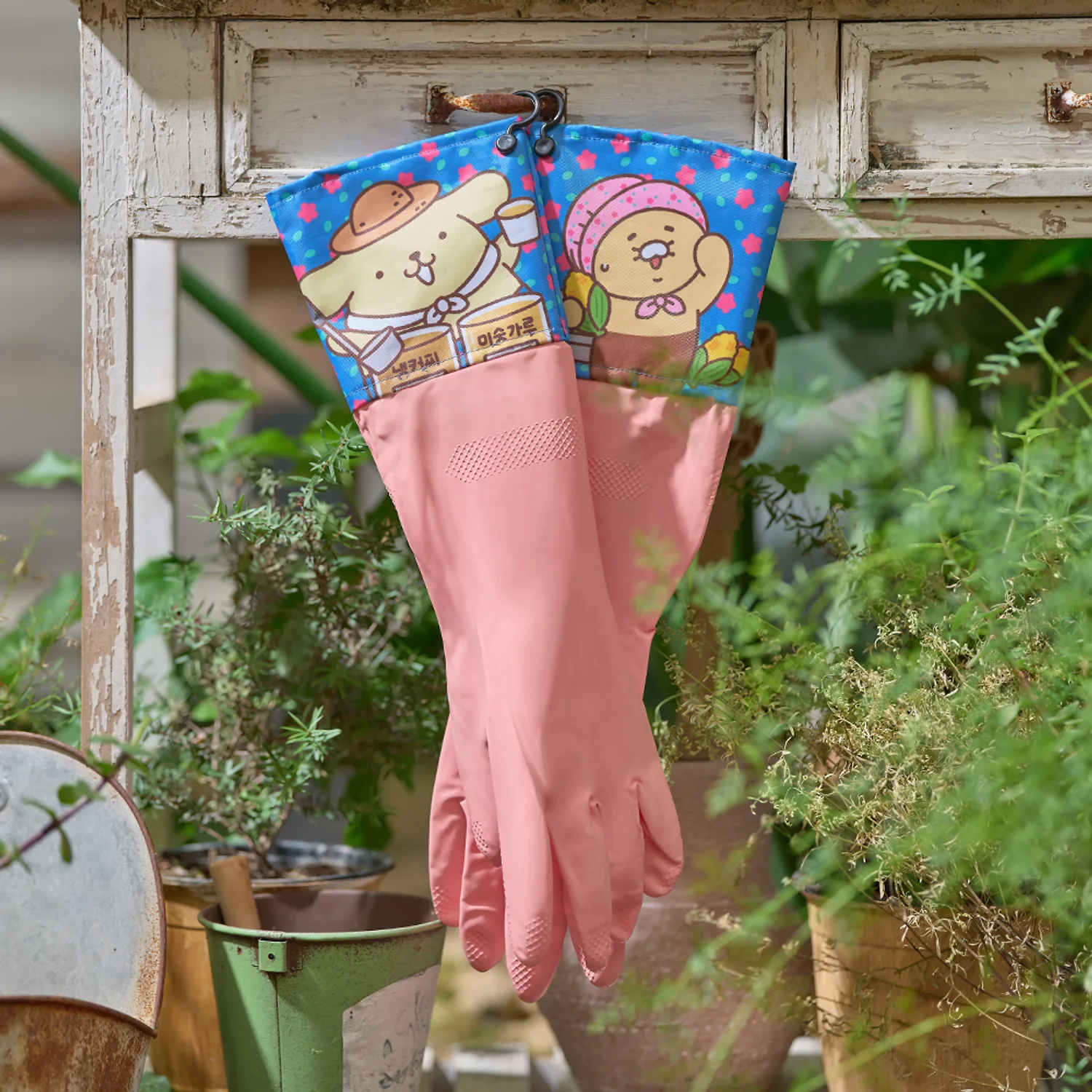PomPompurin X Friends Rubber Gloves_Chunsik