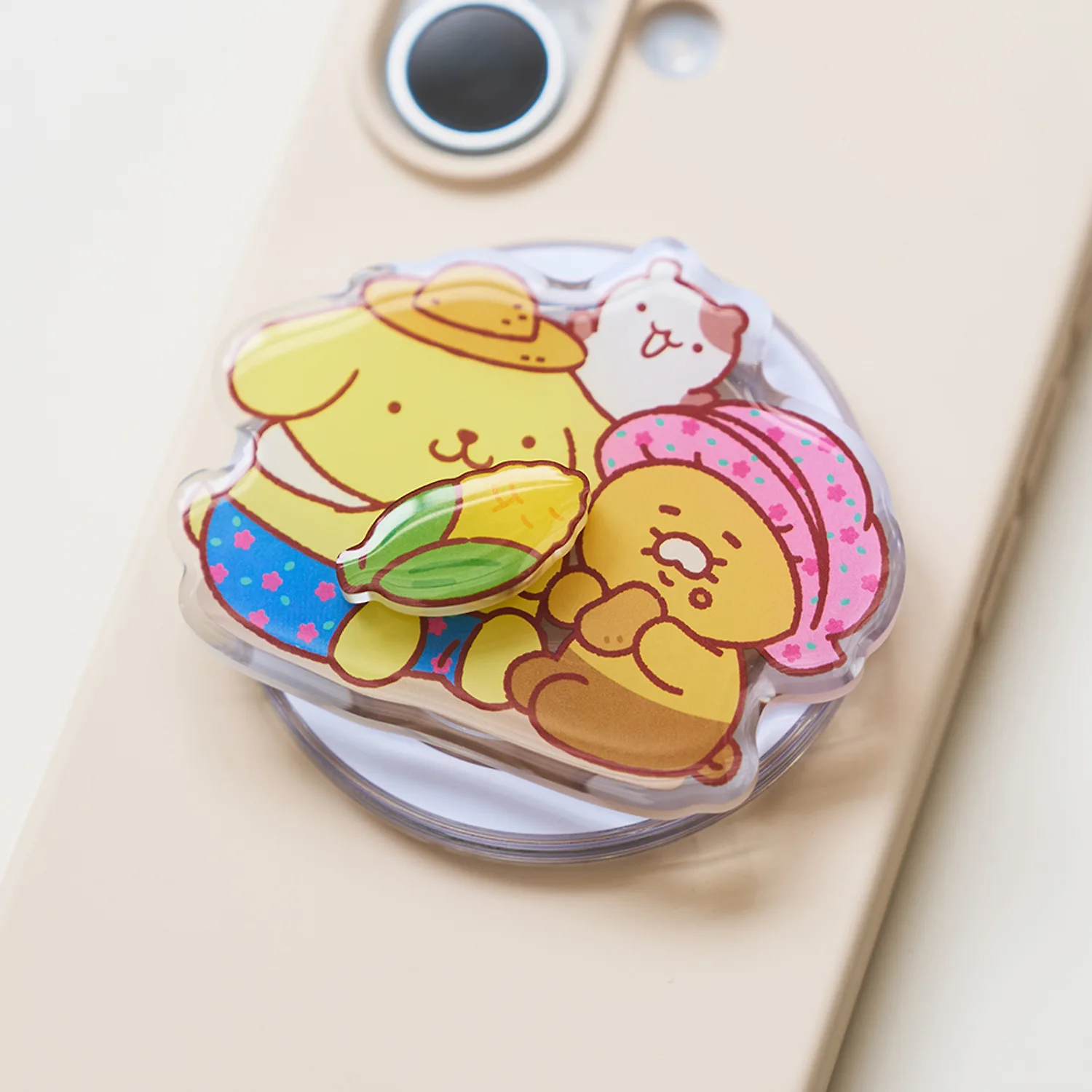 PomPompurin X Friends MagSafe Compatible Spin SmartTalk_Chunsik