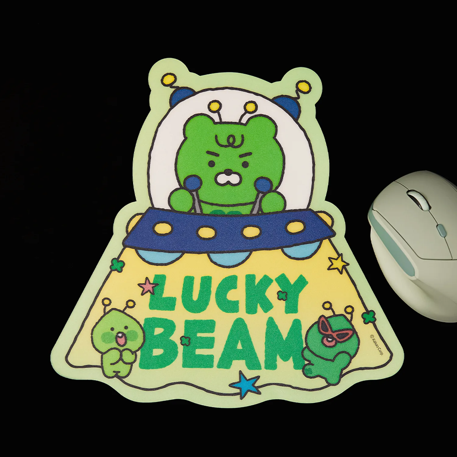 Lucky Delivery Alien Mouse Pad_Friends