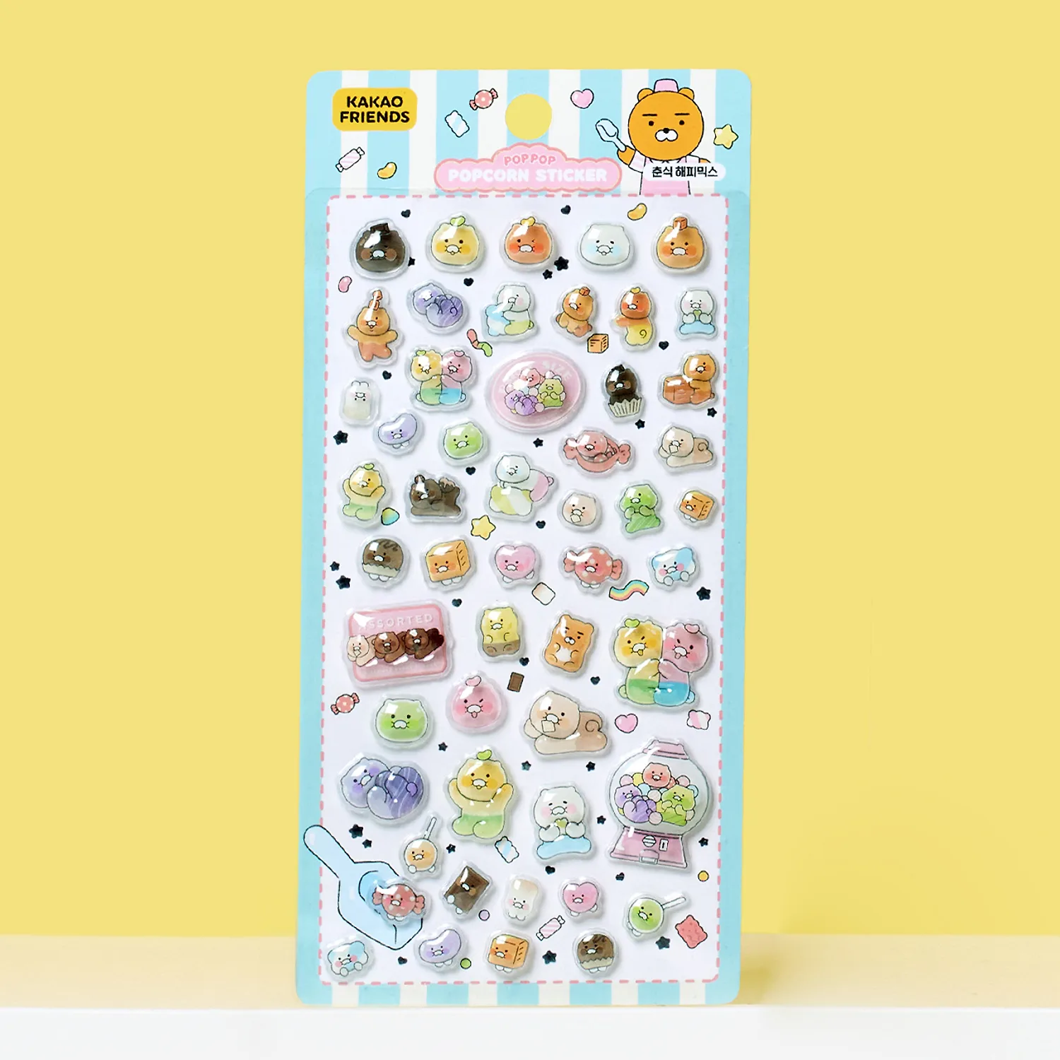 Popcorn Sticker Happy Mix_Chunsik