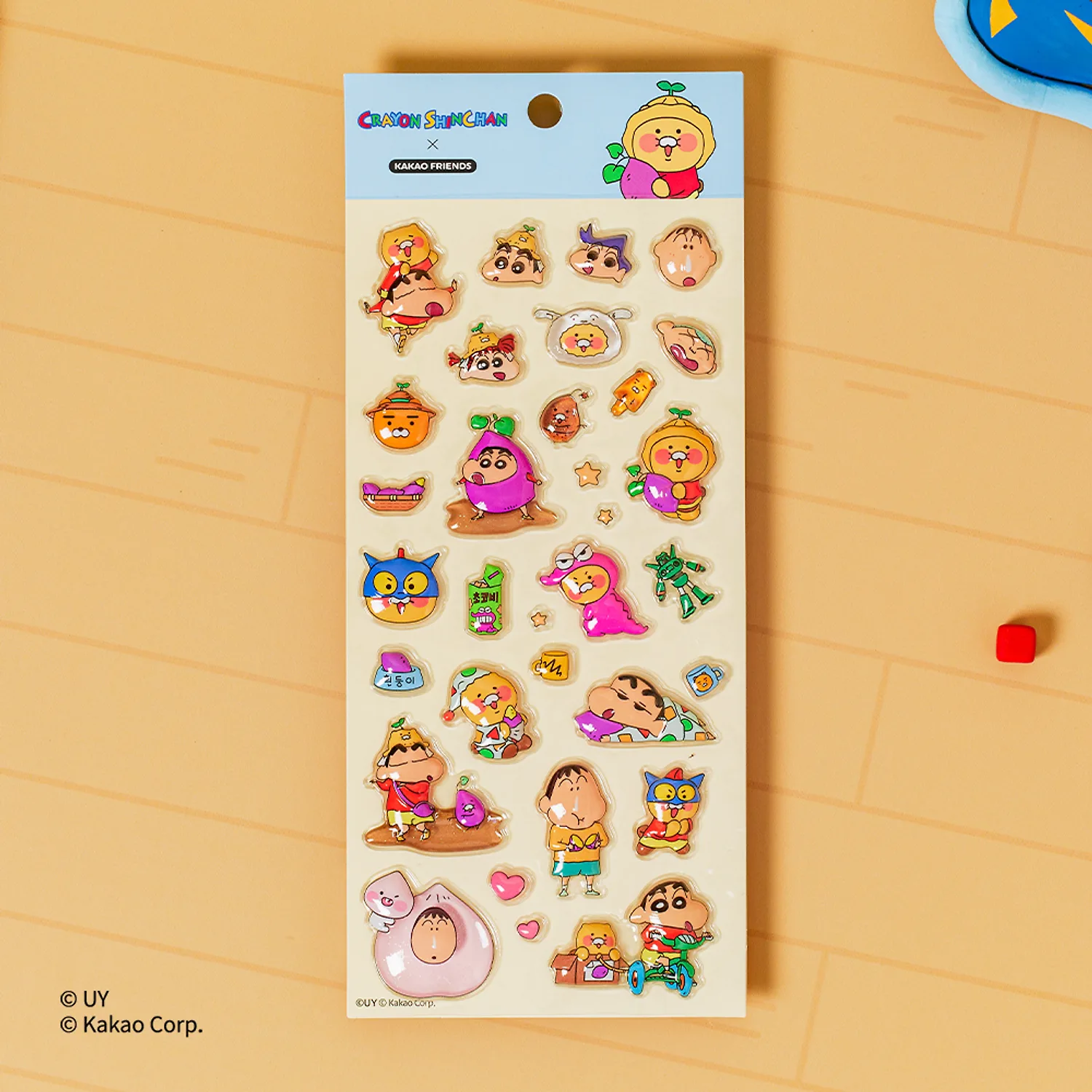 Shin-chan Can’t Say RYO X Friends 3D Bongbong Sticker_Friends