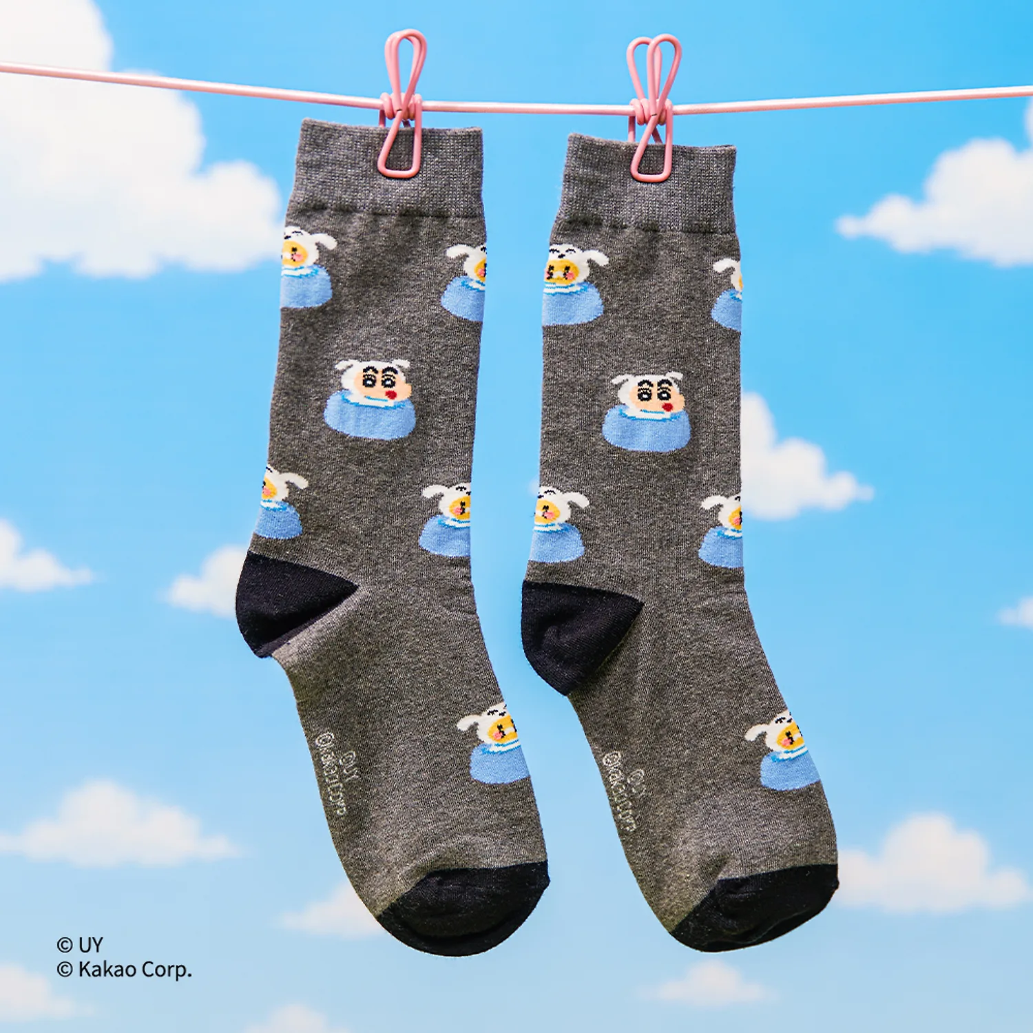Shin-chan is Silent RYO X Friends Socks_Chunsik