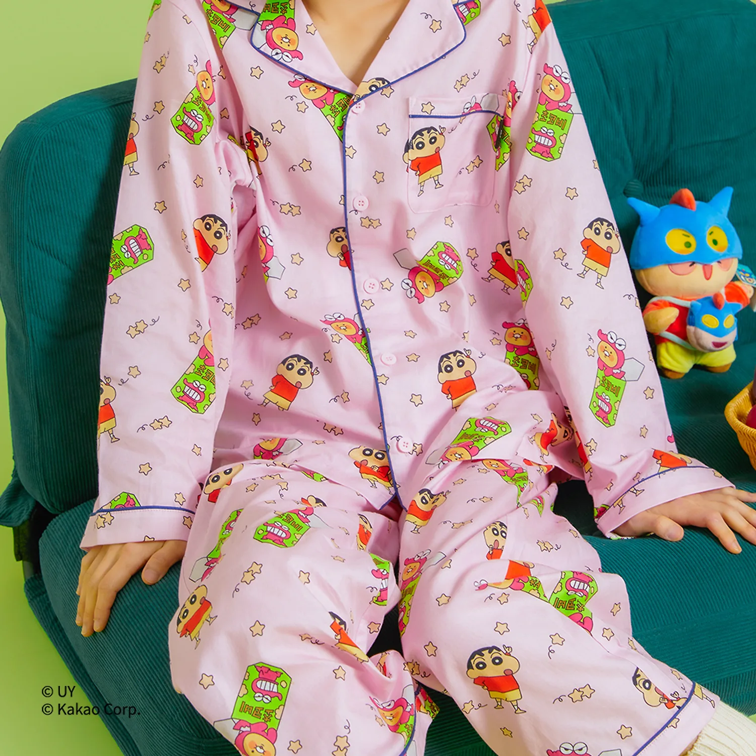 Shin-chan is Silent RYO X Friends Pajamas Women_Chunsik
