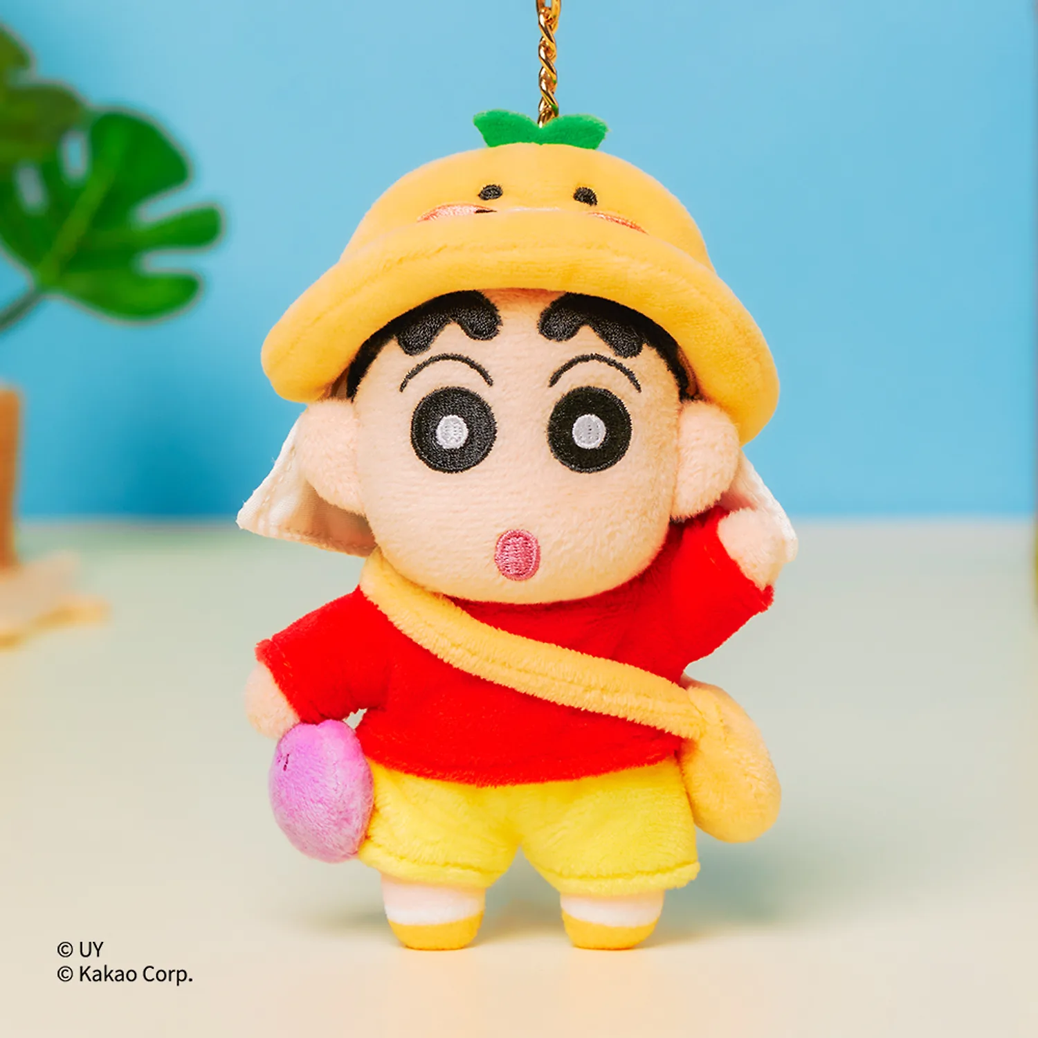 Shin-chan is Silent RYO X Friends Sweet Potato Farm Shin-chan Keyring Doll_Chunsik