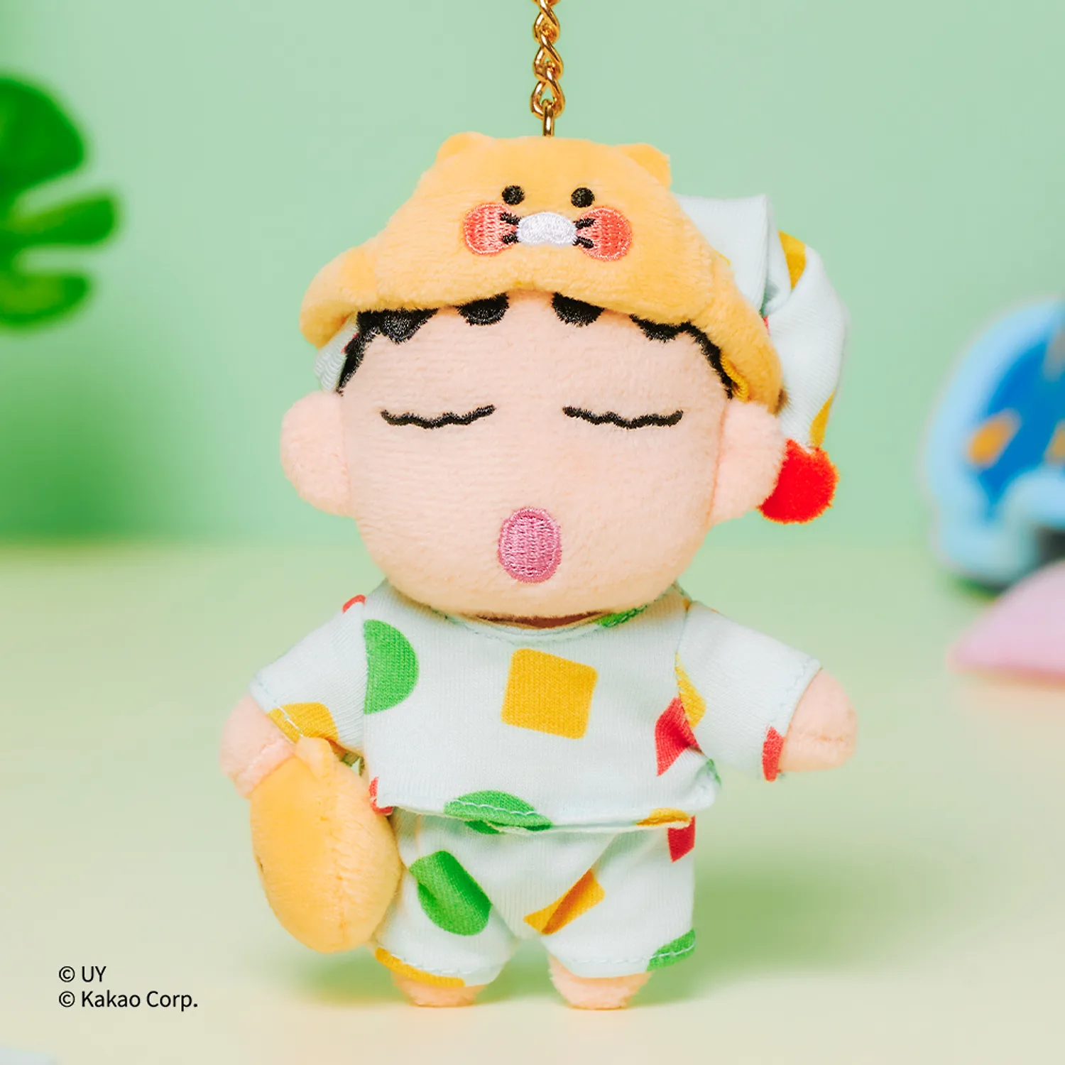 Shin-chan Can’t Say RYO X Friends Pajamas Shin-chan Keyring Doll_Chunsik