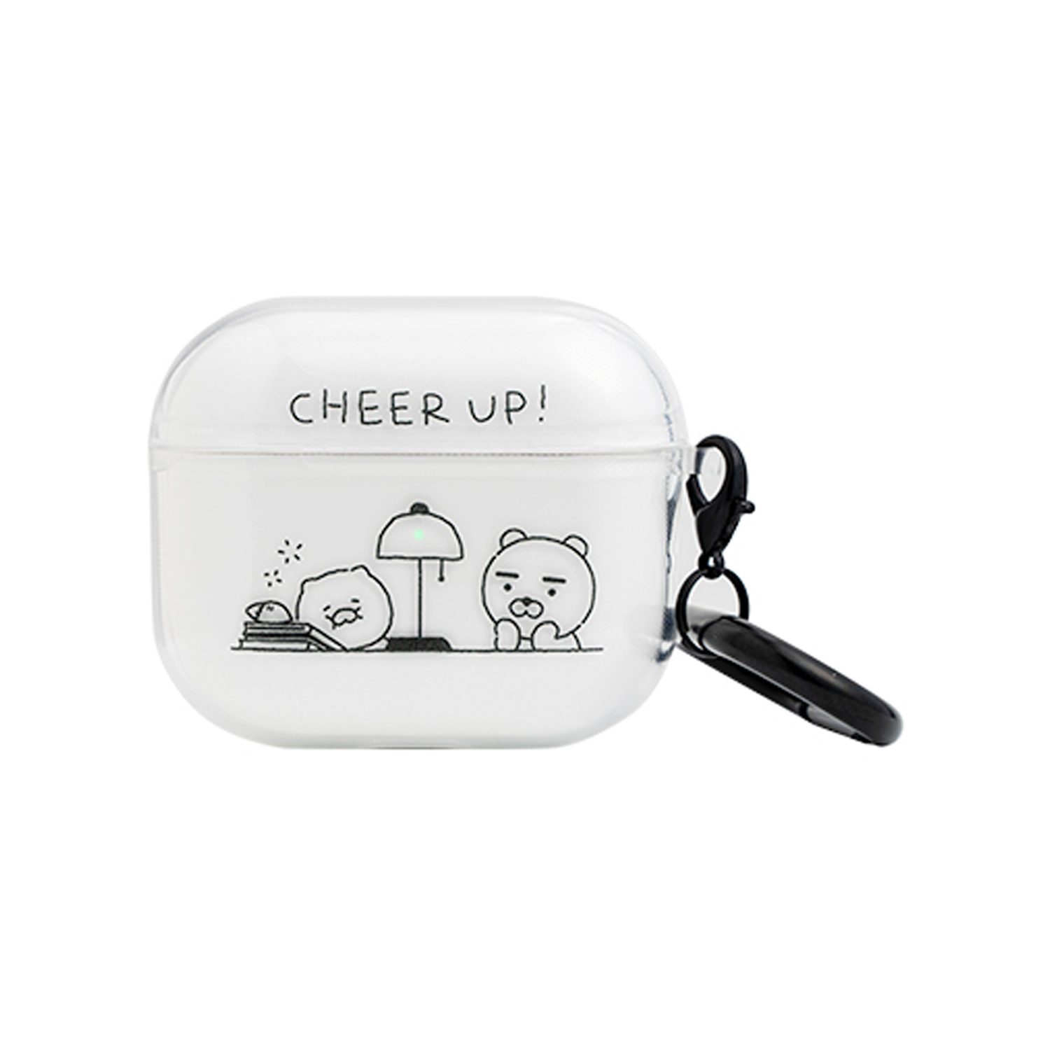 Kakao Friends AirPod 3 Transparent Case Study Spring Siksik
