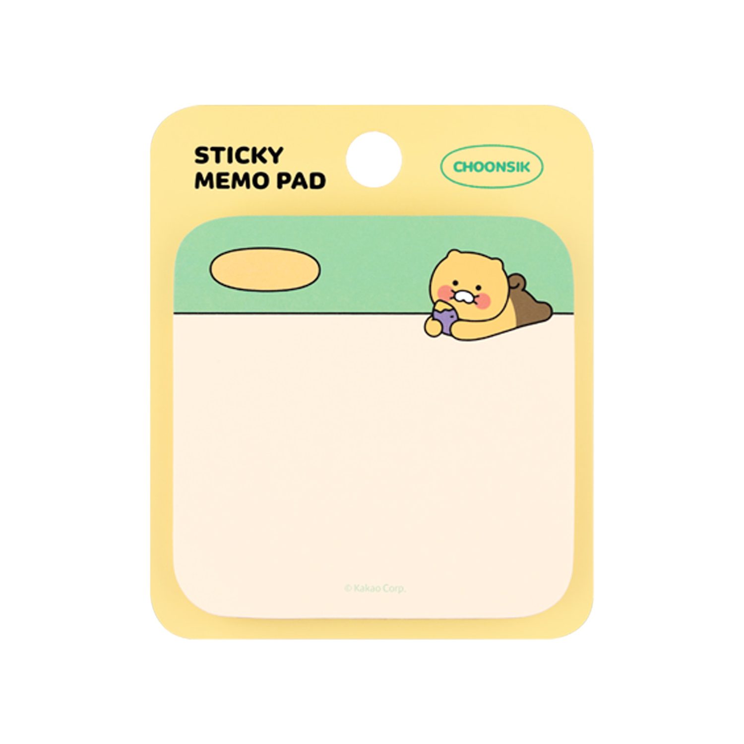 Round adhesive memoji spring