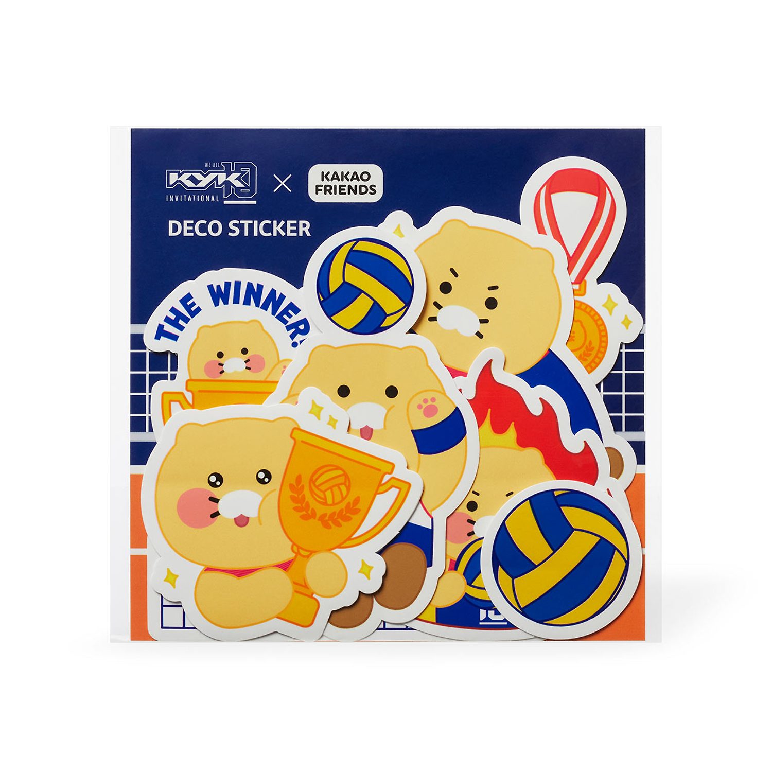 Kim Yeon -kyung X Kakao Friends Sticker Pack_Chunsik Yi